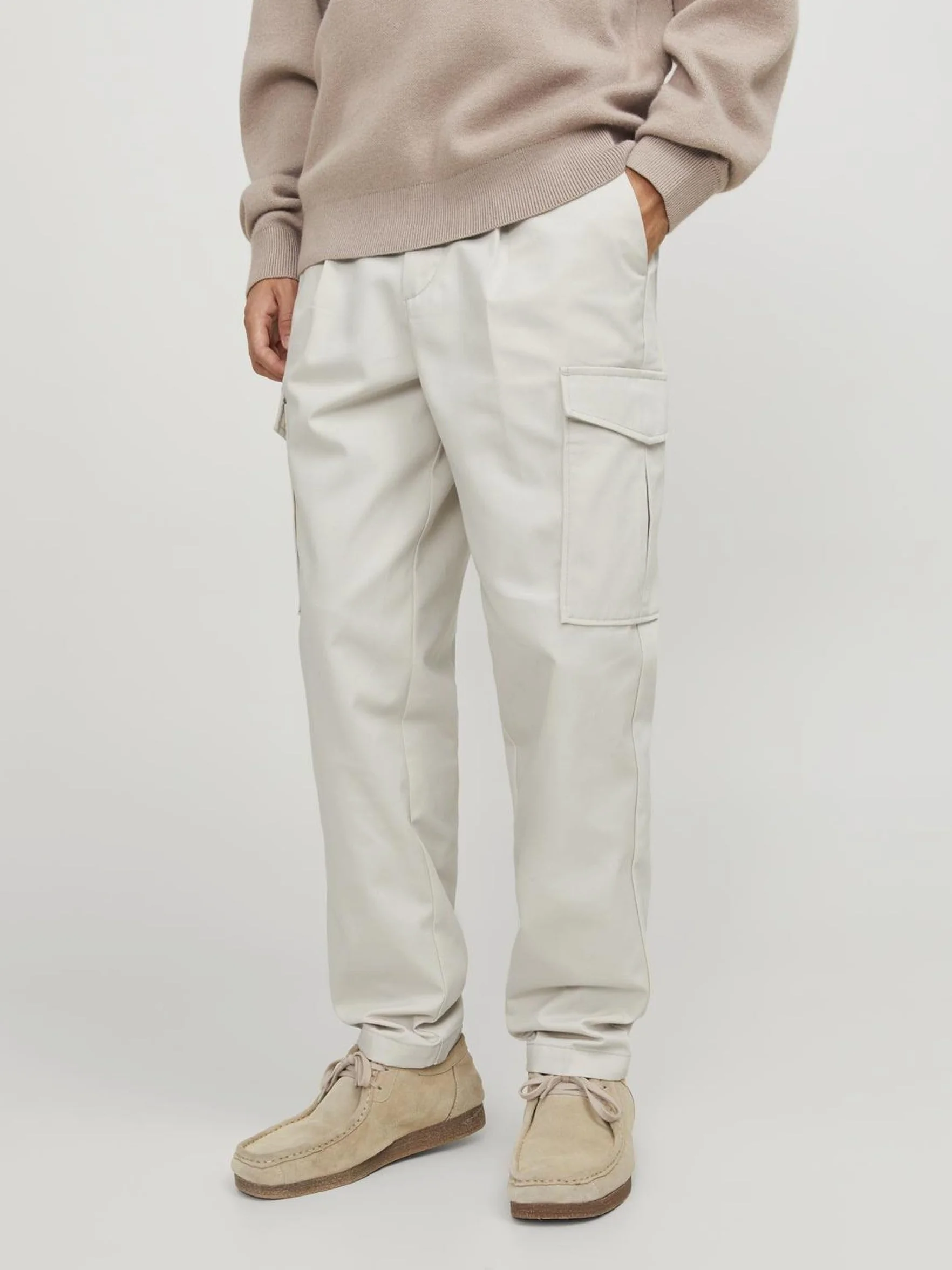 JACK & JONES Jpstbill Jjclean Tapered Cargo - bojówki Mężczyźni