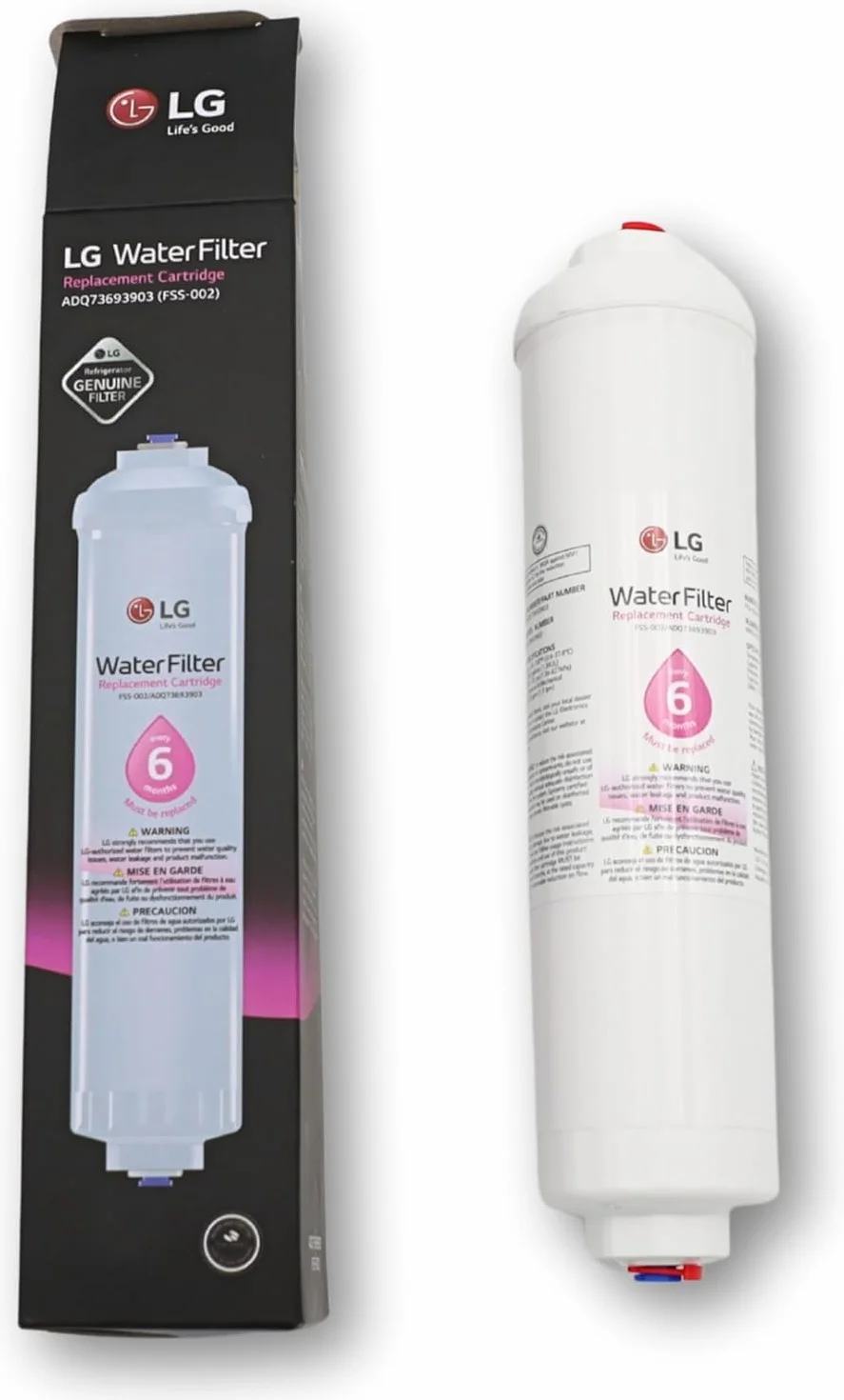 LG Zamienny filtr wody ADQ73693901 do lodówek