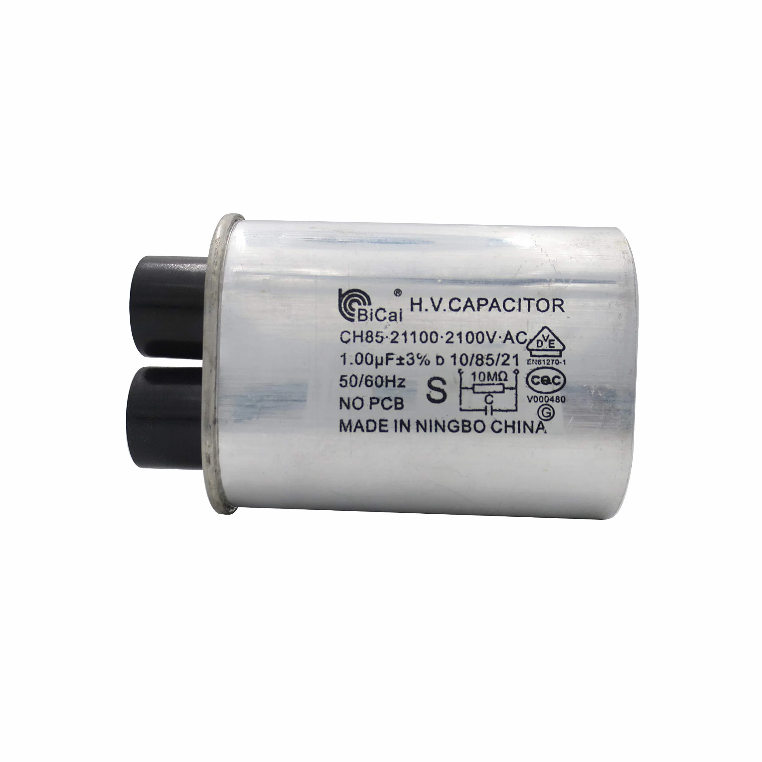 Meter Star CQC uniwersalny kondensator wysokiego napięcia do kuchenki mikrofalowej 1.00uF CH85 2100V AC