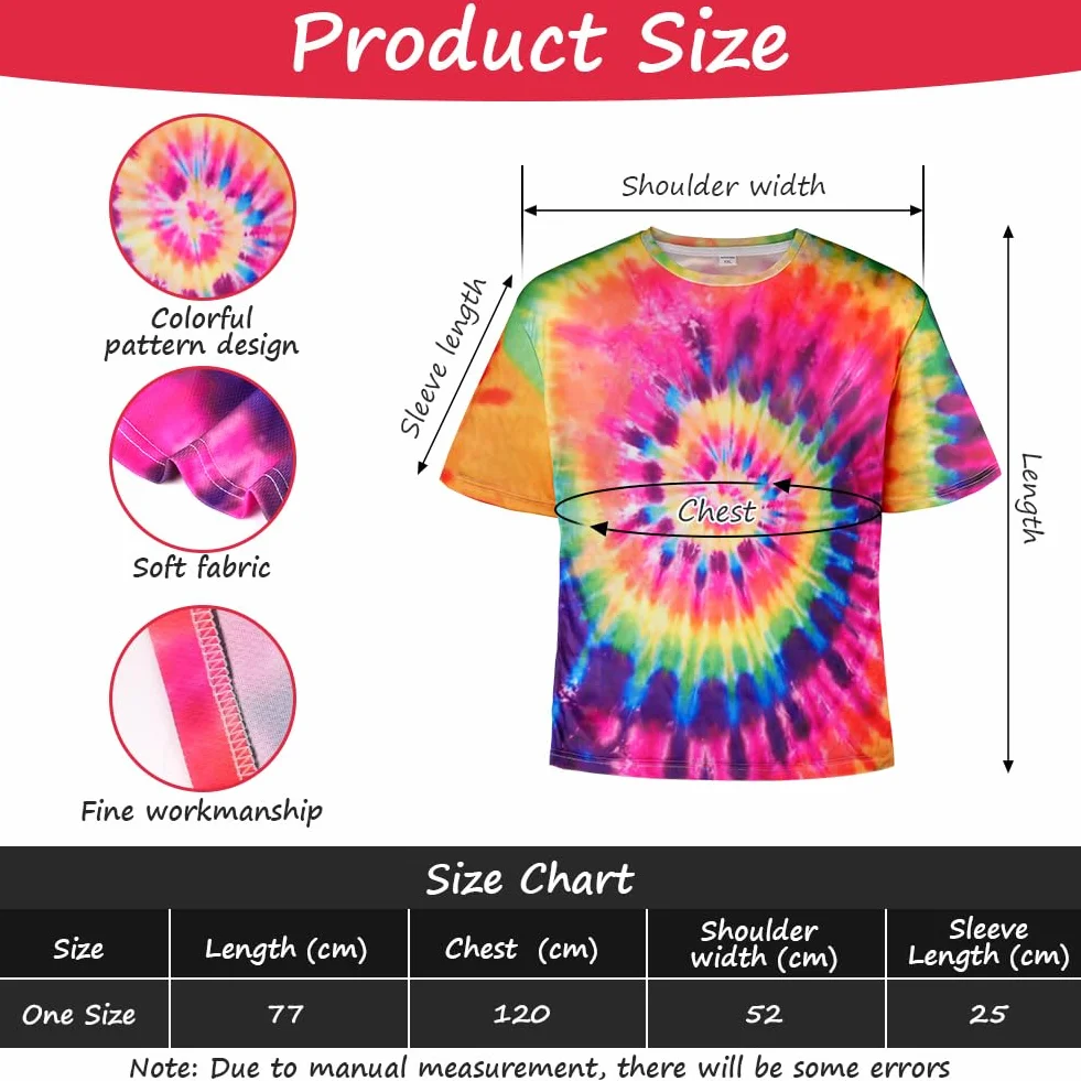 AOOWU Hippie kostium z lat 70-tych - 5 sztuk akcesoriów dla kobiet i mężczyzn z opaską na włosy, okulary przeciwsłoneczne, dyskoteka, karnawał Halloween