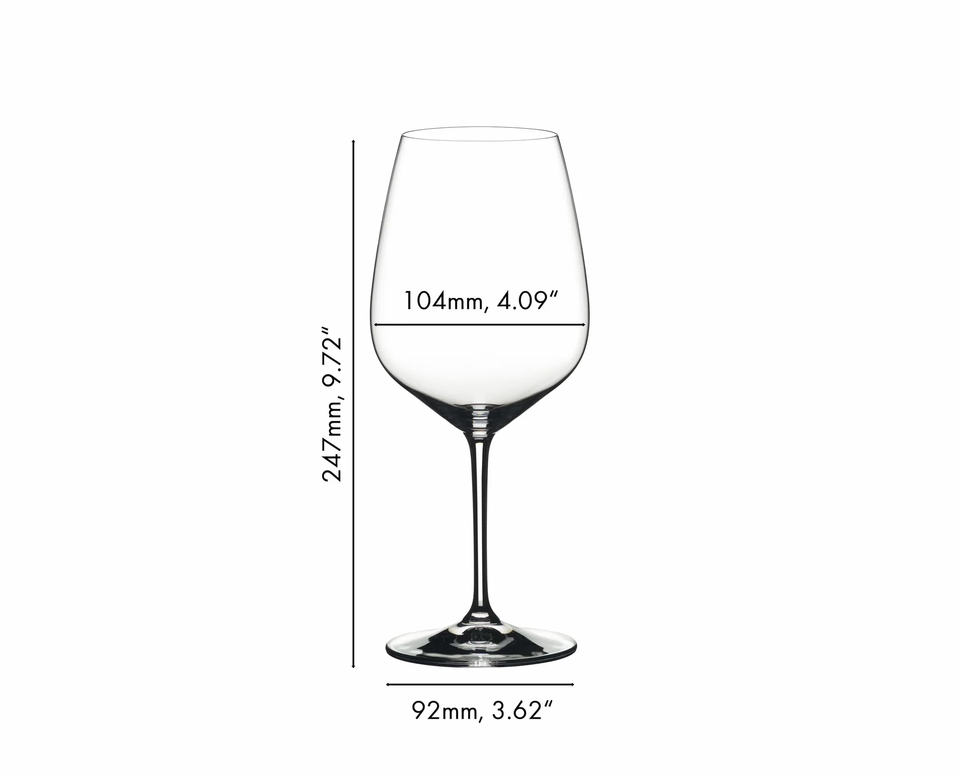 Riedel szkło Cabernet zestaw 2 szt. przezroczyste
