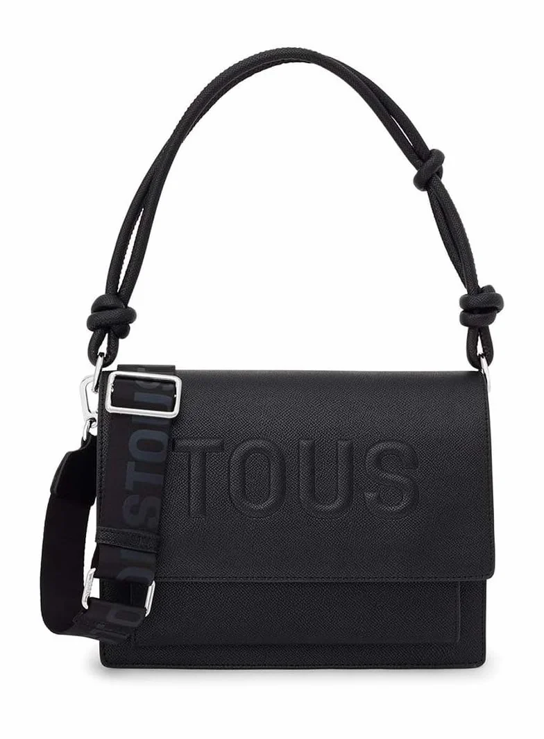 Tous M. AUDREE T LA Rue New Torba listonoszka damska, Czarny (Black)