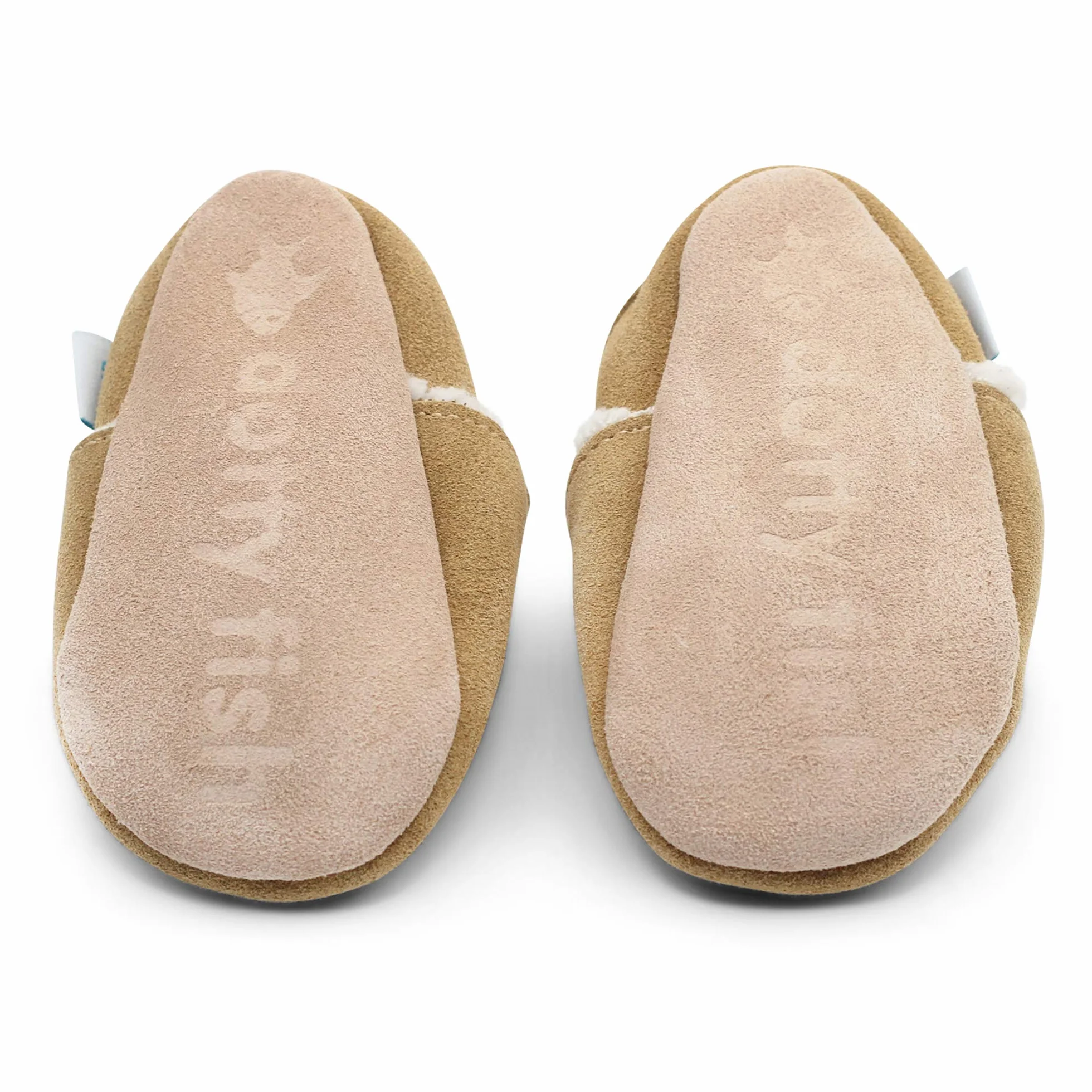Dotty Fish Suede Slippers - Kapcie Niemowlęta unisex