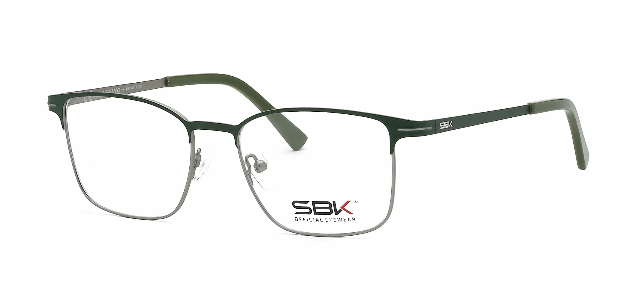 Superbike Okulary korekcyjne SB472 SBK męskie oprawki sportowe, Zielony
