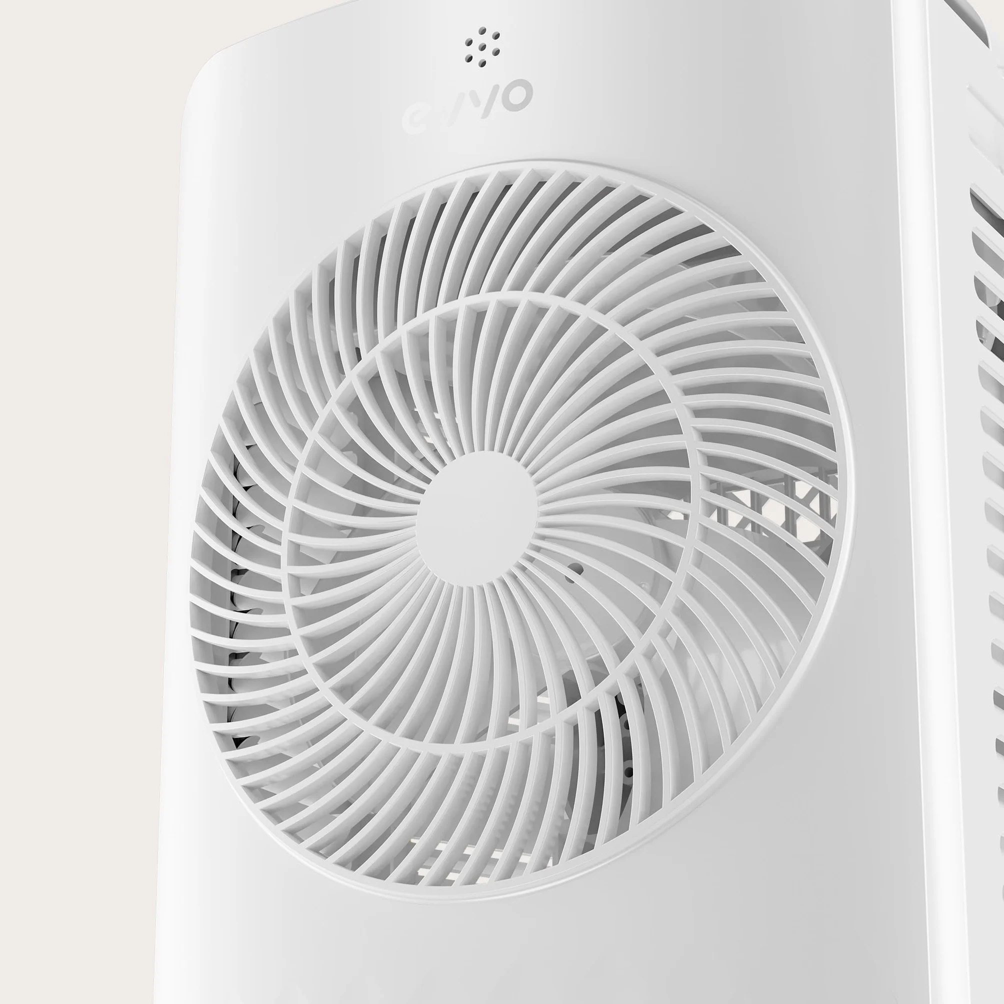 EVVO AC750 wentylator parowy przenośny klimatyzator 3 prędkości 2 tryby oscylacja 12-godzinny timer pilot zdalny