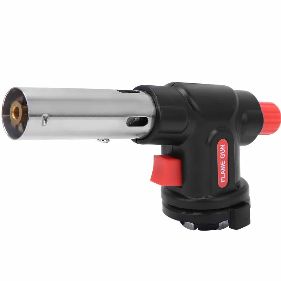 Palnik kuchenny, regulowany pistolet natryskowy, elektroniczny pistolet do spawania, zapłonu, do użytku na zewnątrz i w kuchni, gotowania, pieczenia, 1300 ℃