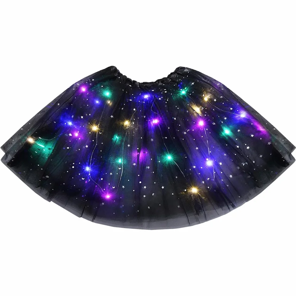 Spódnica tiulowa dla dzieci tutu z podszewką 30 cm