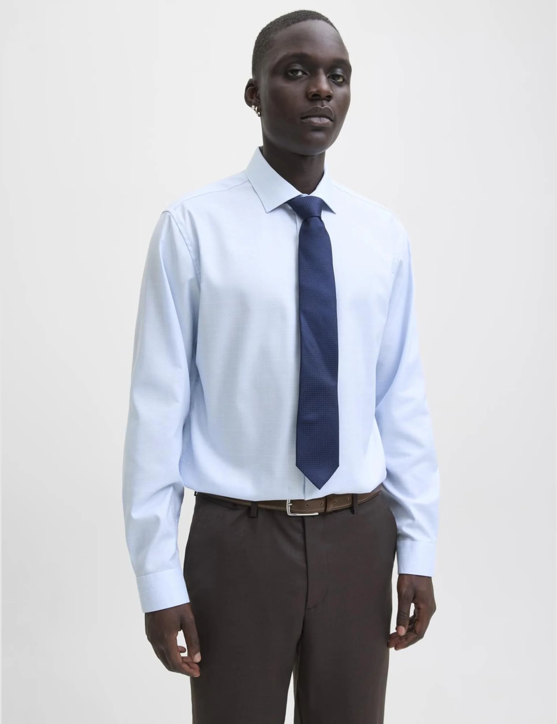 JACK & JONES Jacchristopher Belt Noos męski brązowy kamień, numeric_90, brązowy kamień, numeric_90