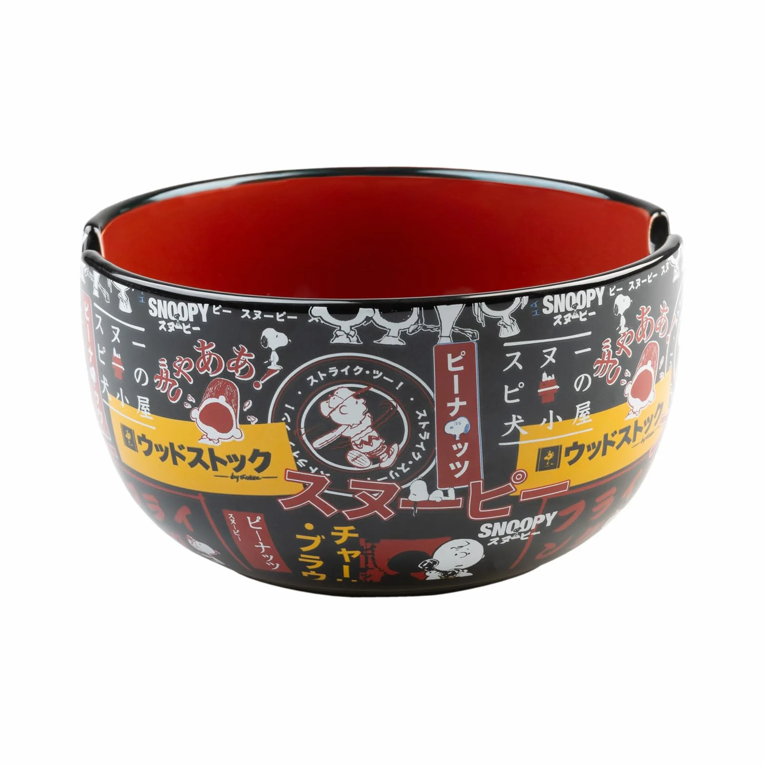 Grupo Erik Ramen Bowl Set With Chopsticks - Snoopy Gifts For Dog Lovers | 31.7 oz - 900 ml, 6.3 x 3.5 inches - 16 x 19 cm Noodle Bowl With Chopsticks