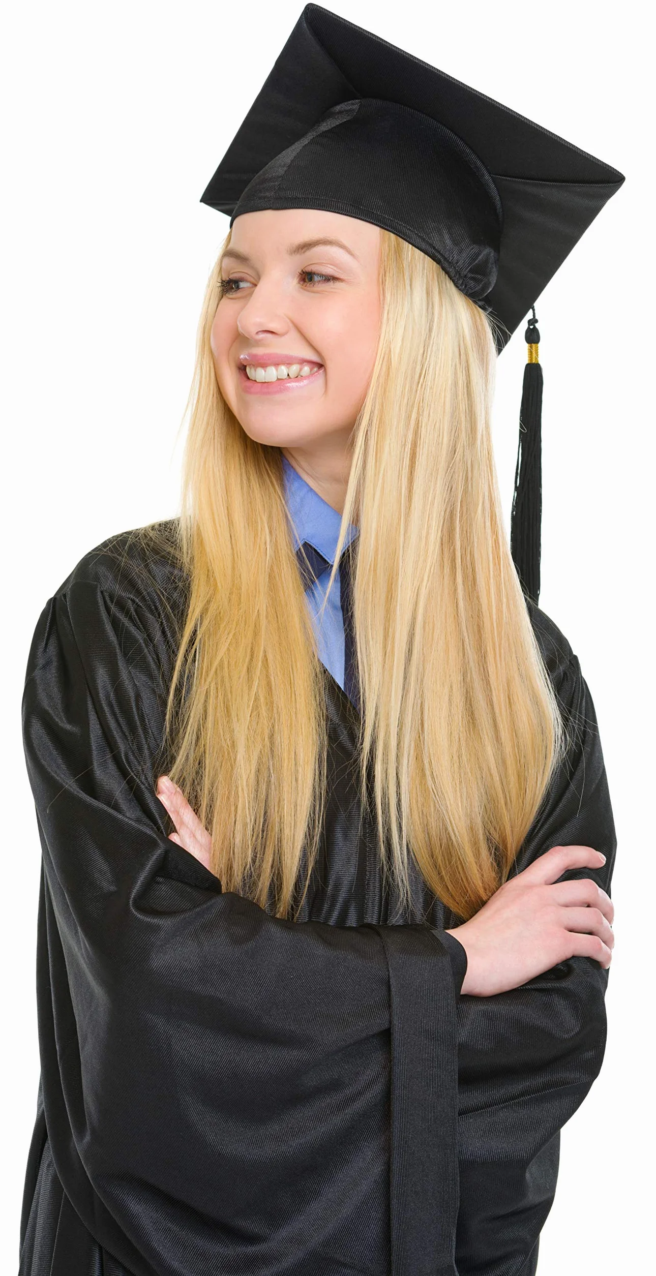 Czapka licencjacka | College | Master | Uni | FH | Graduation | Student Hat | Doctor Hat na imprezy z okazji ukoczenia studiów z uniwersyteckiej czapki dyplomowej w kolorze czarnym - rozmiar regulowany