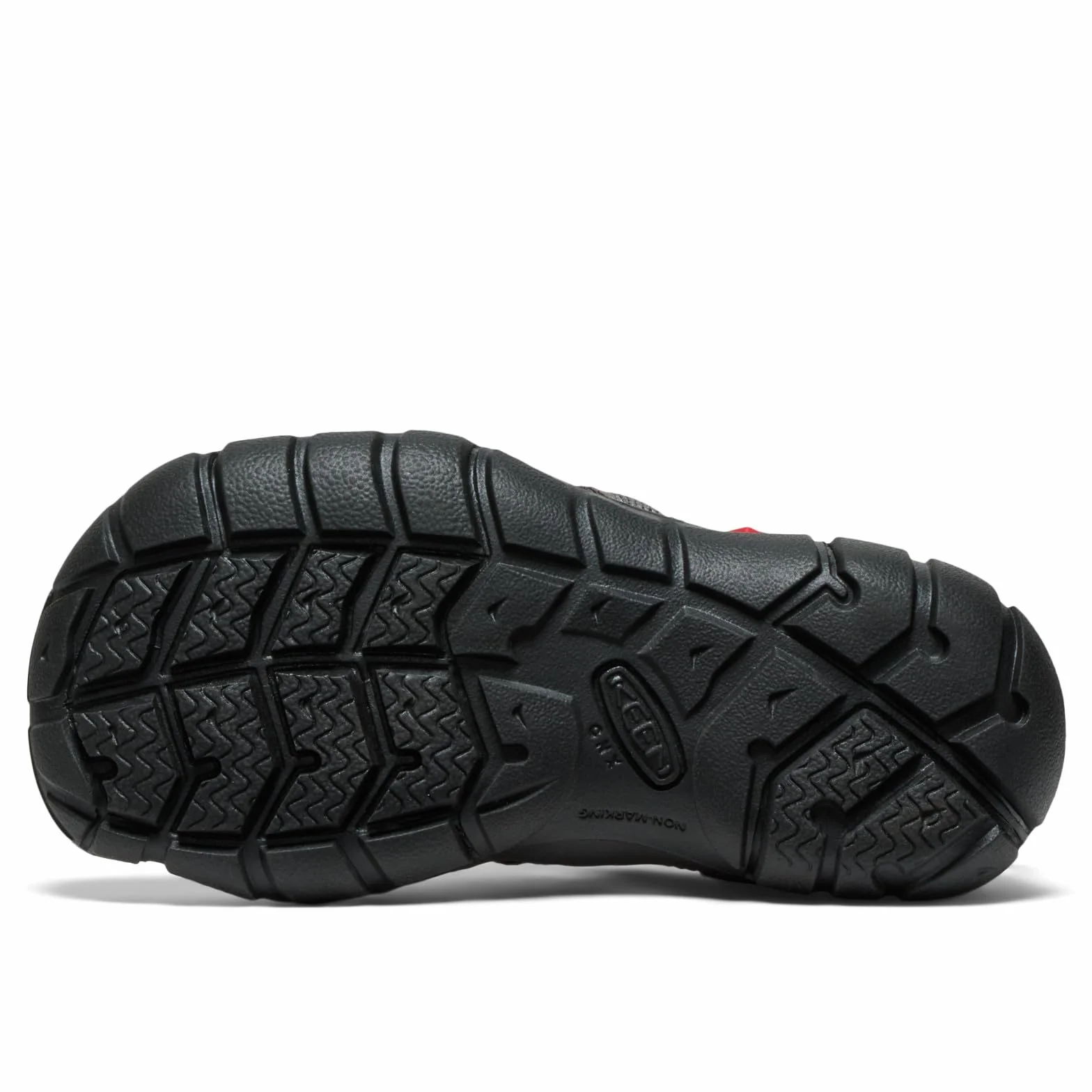 KEEN Seacamp 2 CNX sandały unisex dla dzieci i młodzieży, Szary magnes czerwony dywan, 30 EU