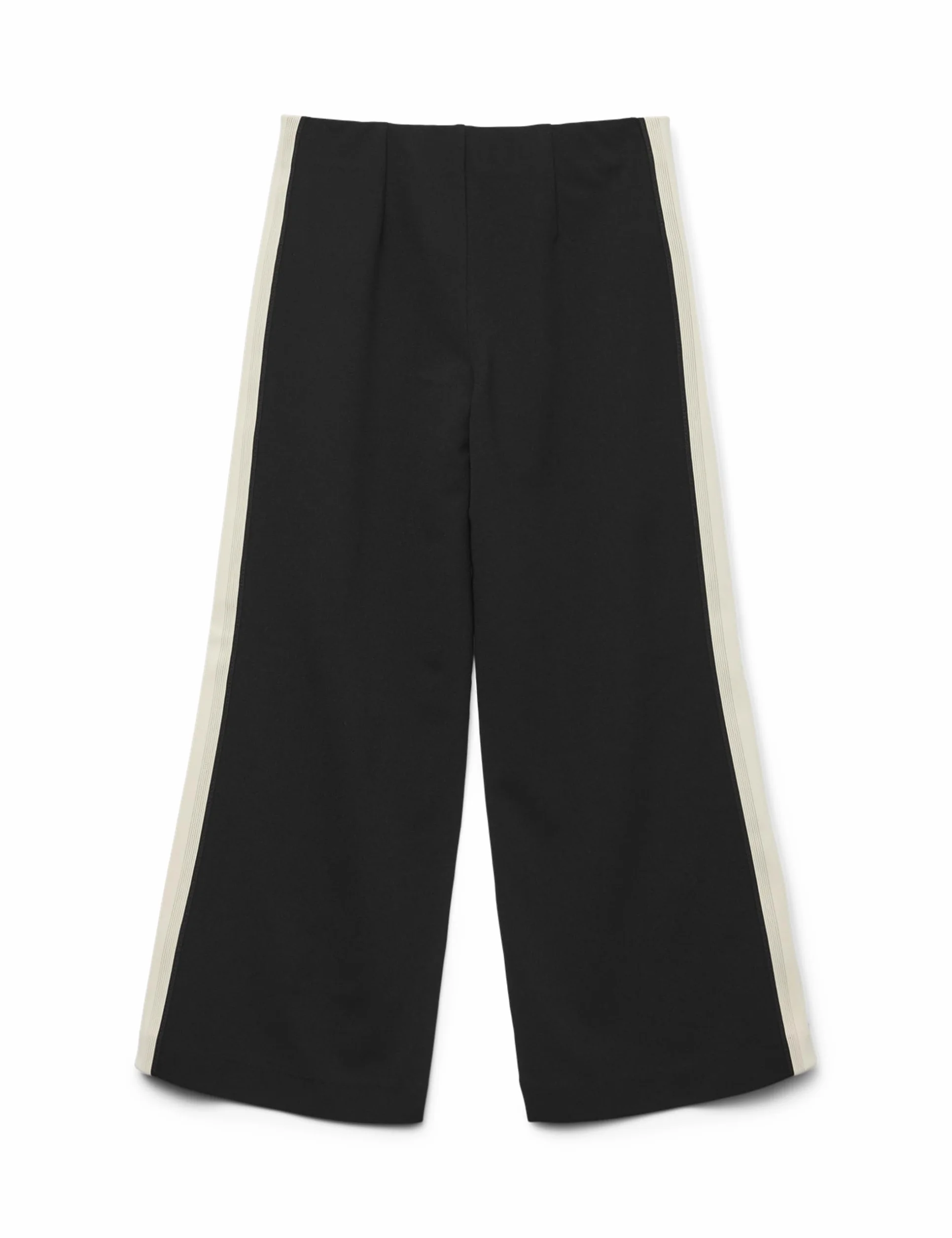 VERO MODA Vmberlin Mw Wide Panel Pant Girl czarny 146