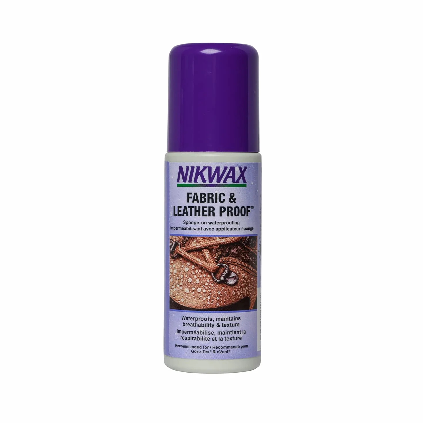 Nikwax Tkanina i skóra uniseks z rozpylaczem, niebieska, 125 ml