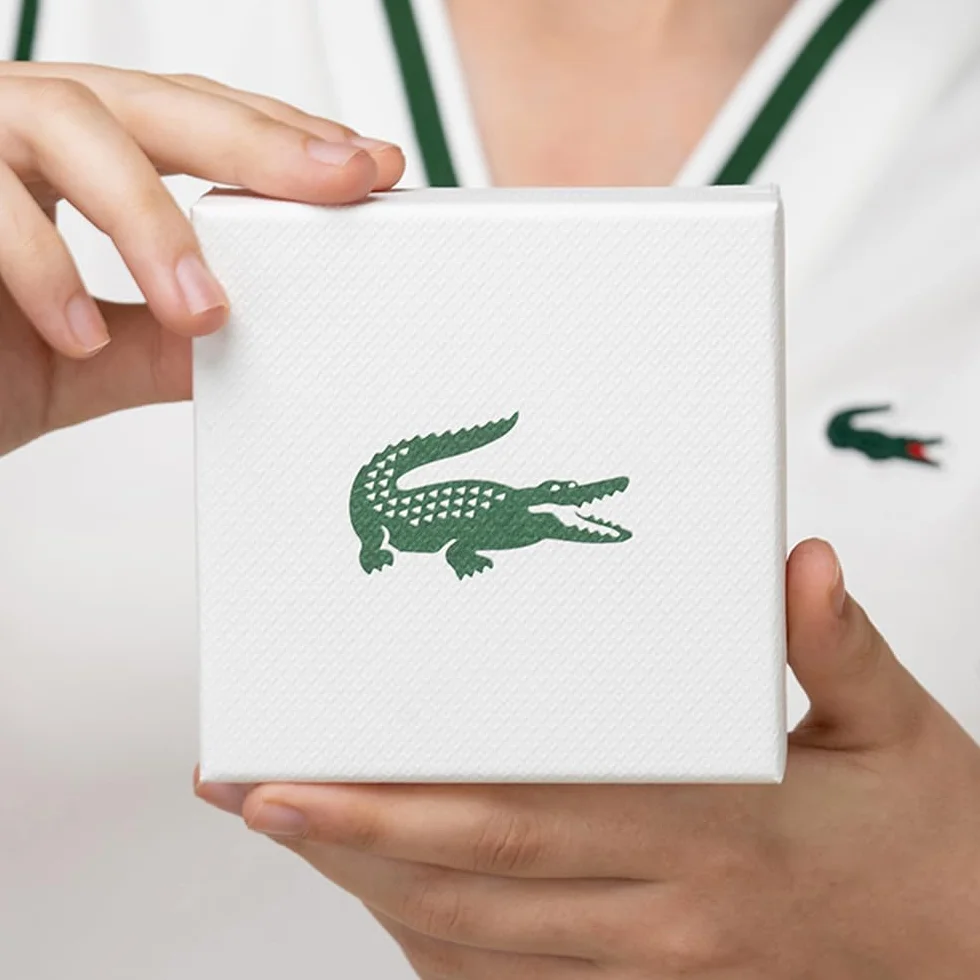 Lacoste Męska skórzana bransoletka z kolekcji STARBOARD dostępna w kolorze niebieskim, zielonym i brązowym, Jeden rozmiar, Skóra, Bez kamieni szlachetnych