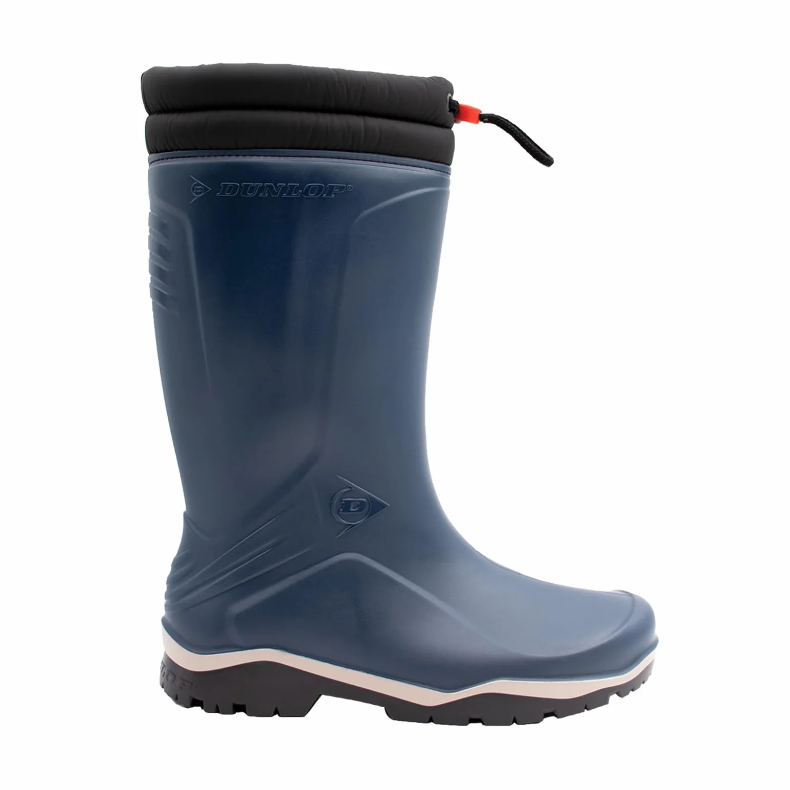 Dunlop Blizzard męskie kalosze z podszewką, niebieskie, 42 EU