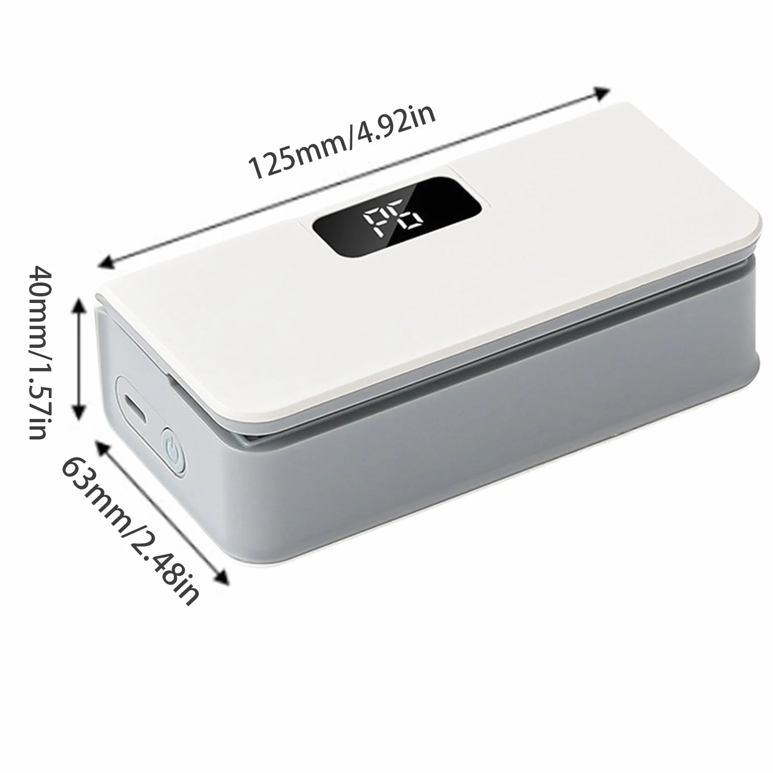 Mini Bag Sealer 2 in 1 Thermal Preservation Machine 6 Speed Temperature Control Magnetic Mount