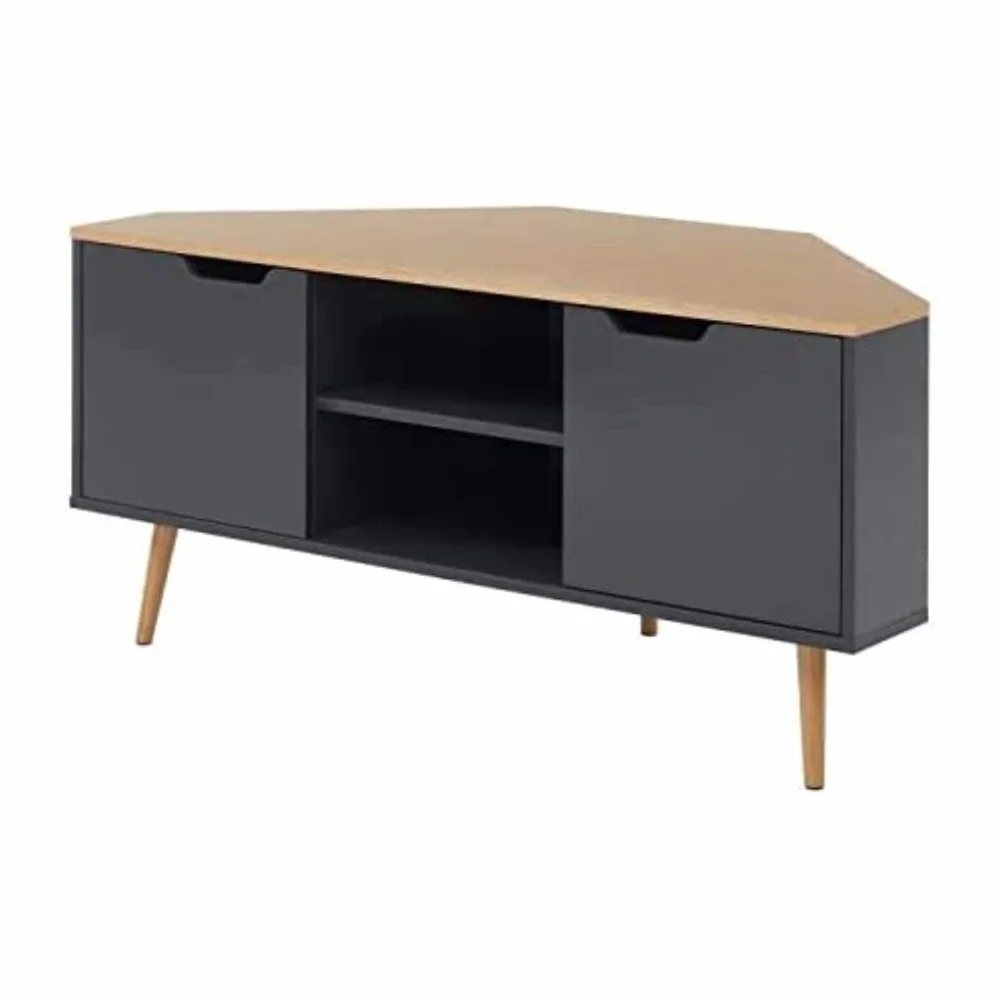 BAÏTA Szafka TV dąb antracyt 115 cm