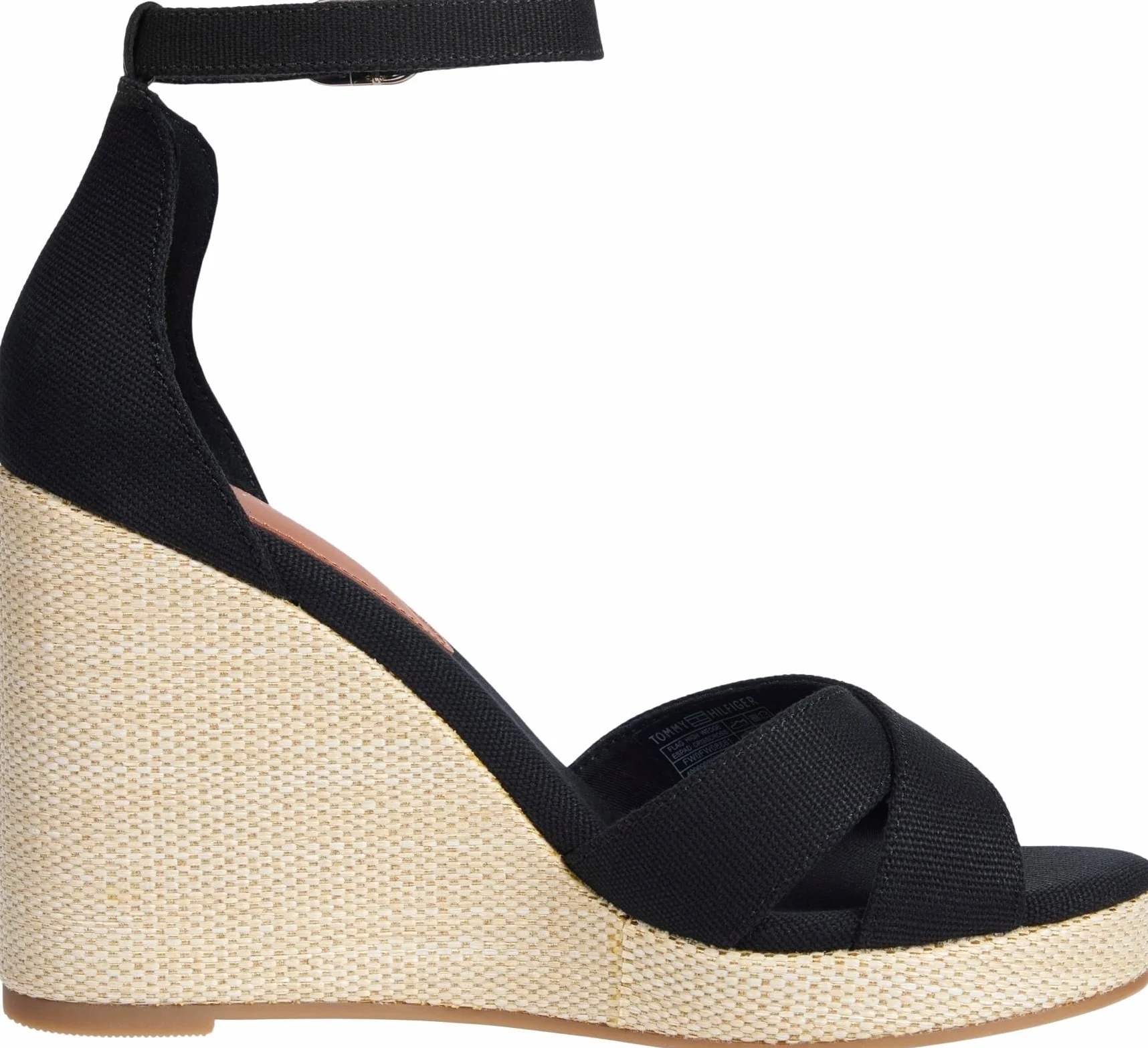 Tommy Hilfiger Kobiety Flag High Wedge Espad CrisscrossEspadryle na koturnie