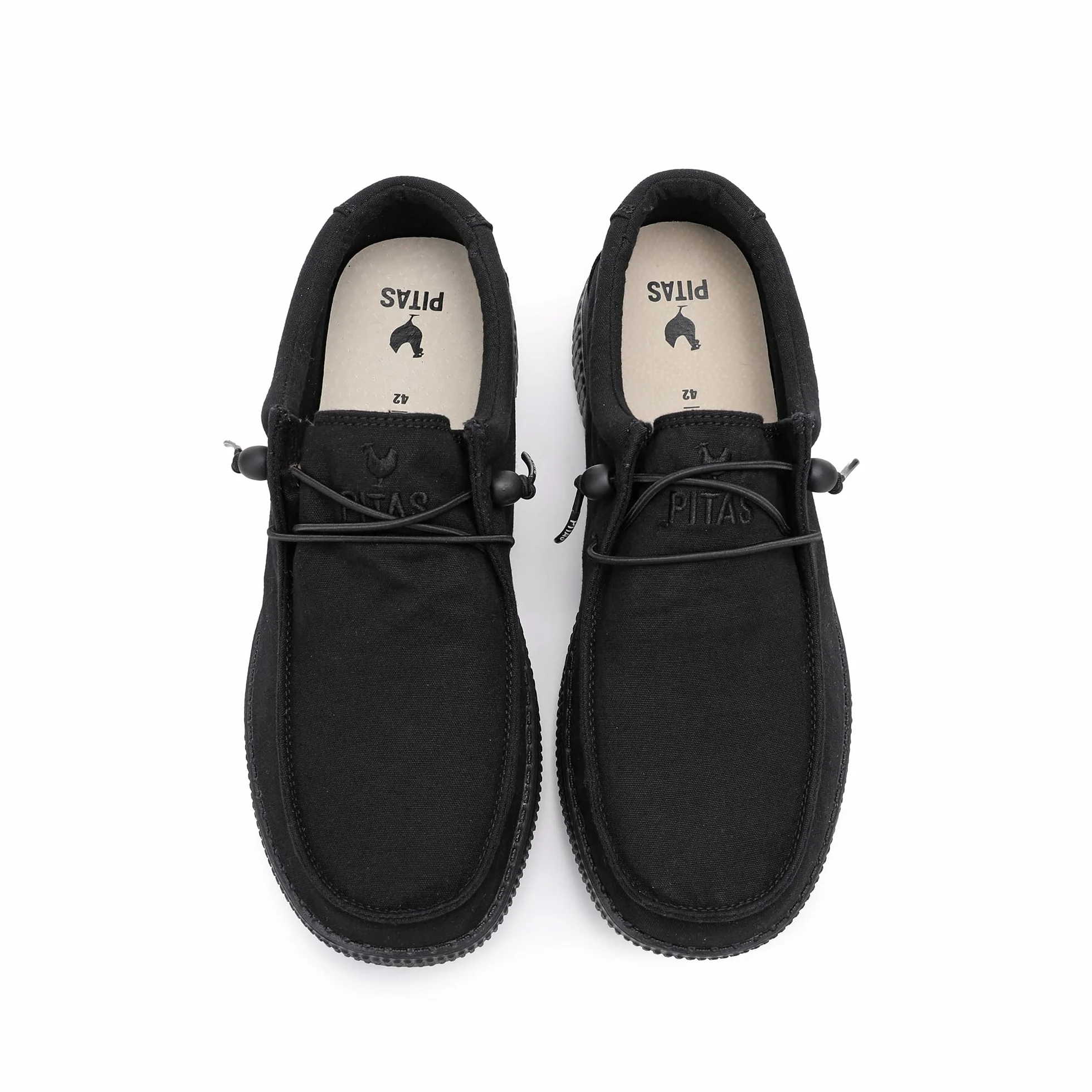 WALK IN PITAS | WP150 WALLABI Washed | Mokasyny męskie | żeglarstwo na co dzień | Buty z tkaniny | Buty bez sznurowadeł | Sportowe na co dzień | Buty Walkinpitas
