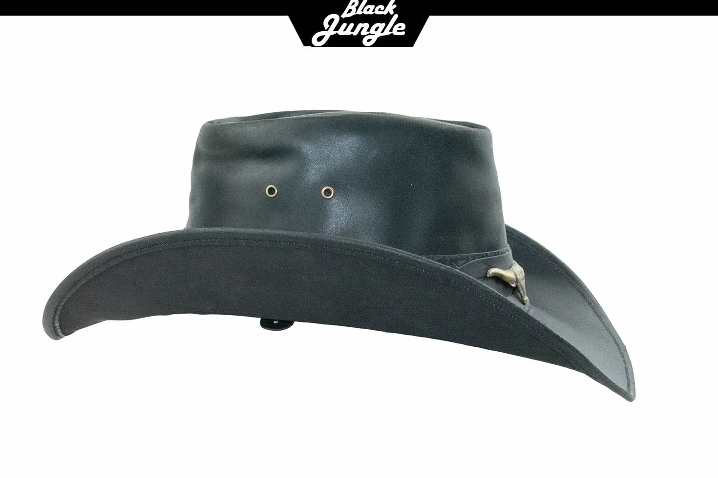 Black Jungle Ontario Outdoor Western kapelusz skórzany Australia kowbojski skórzane kapelusze kapelusz jeździecki unisex