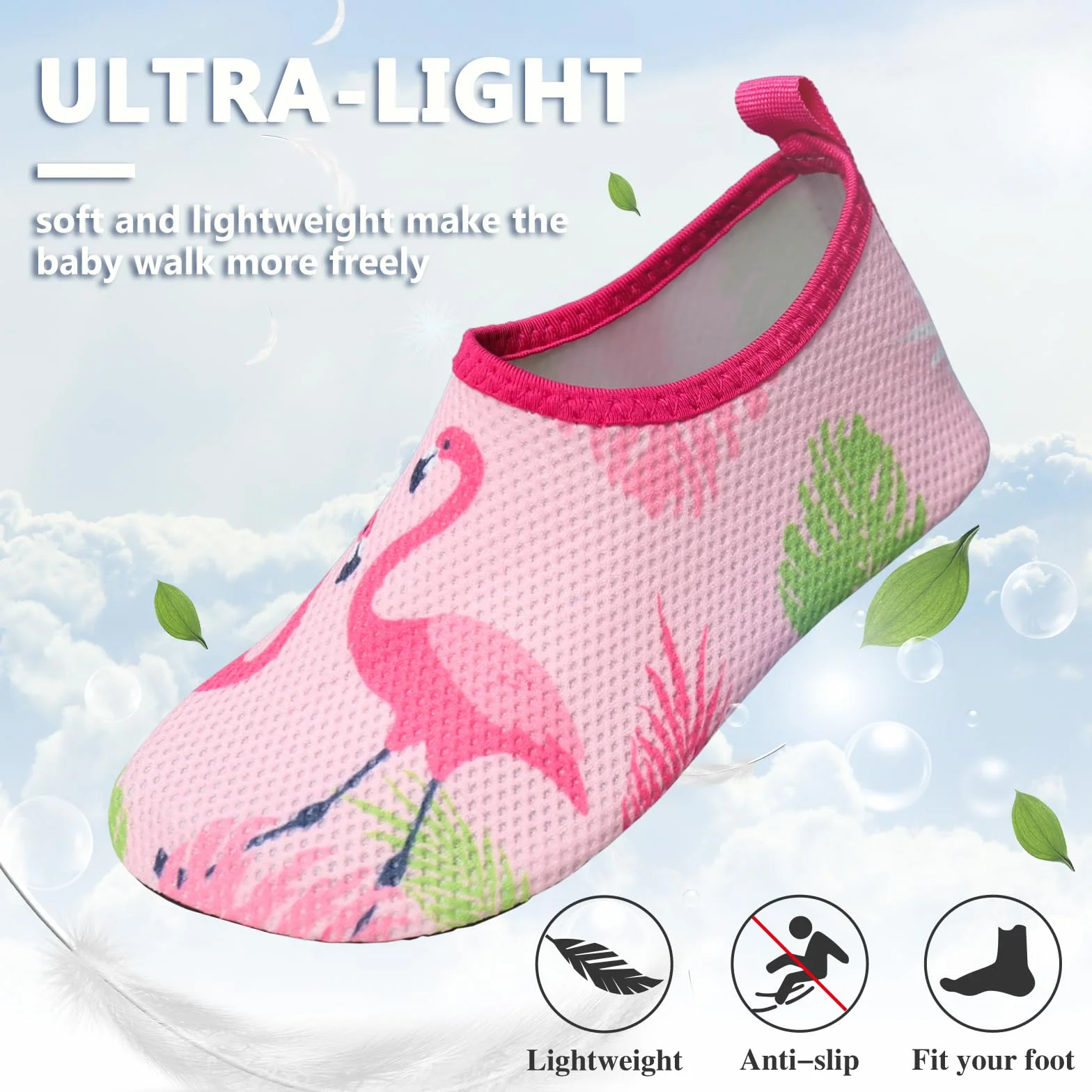 Unisex dziecięce buty do wody Tmeogctdws, T Flmg Różowy, 0 US Little Kid