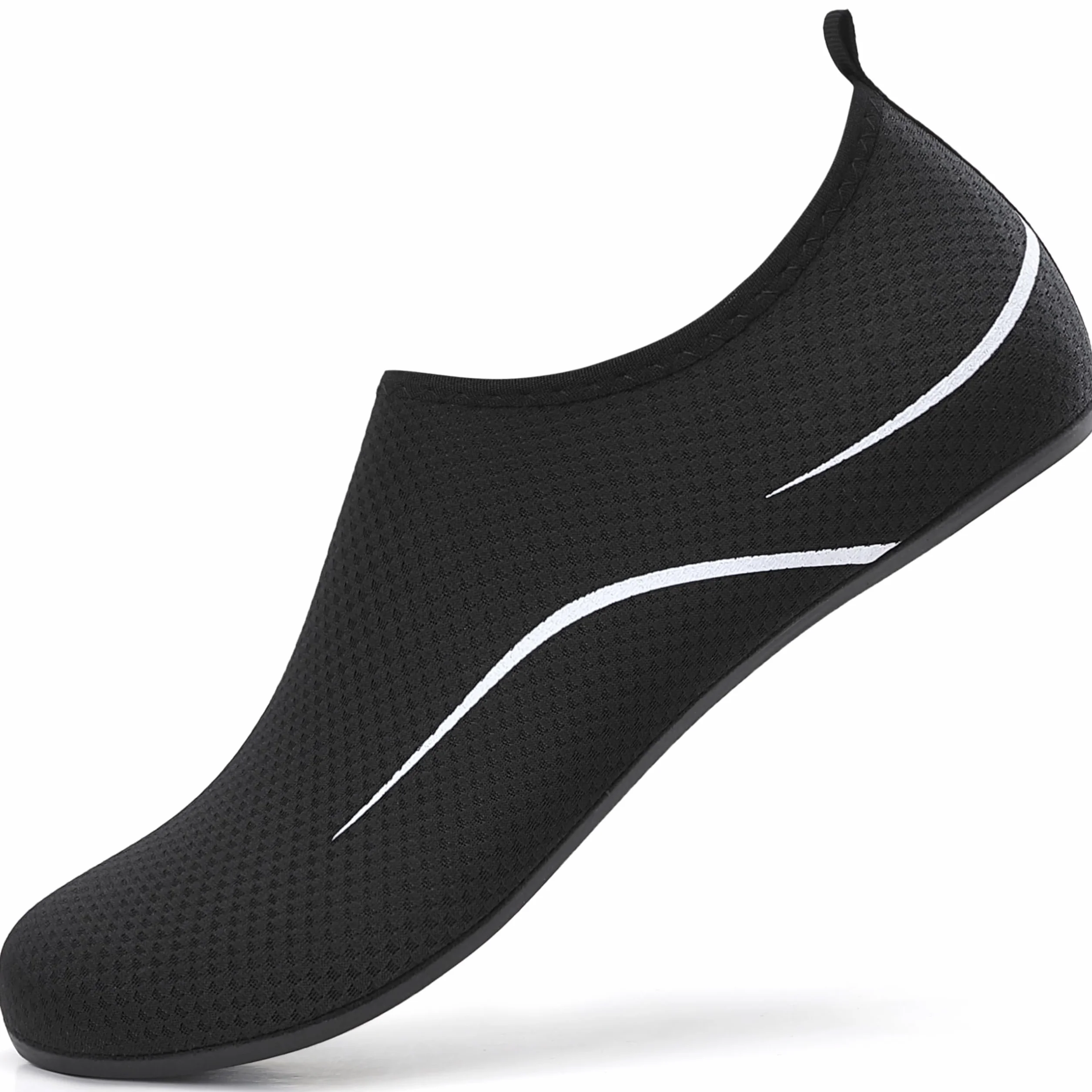Buty do Wody Water Shoes Lekkie Buty do SportóW Wodnych Buty do PłYwania Buty PlażOwe Buty do Jogi Buty do Surfowania dla Kobiet I MężCzyzn. Czarny, 42EU