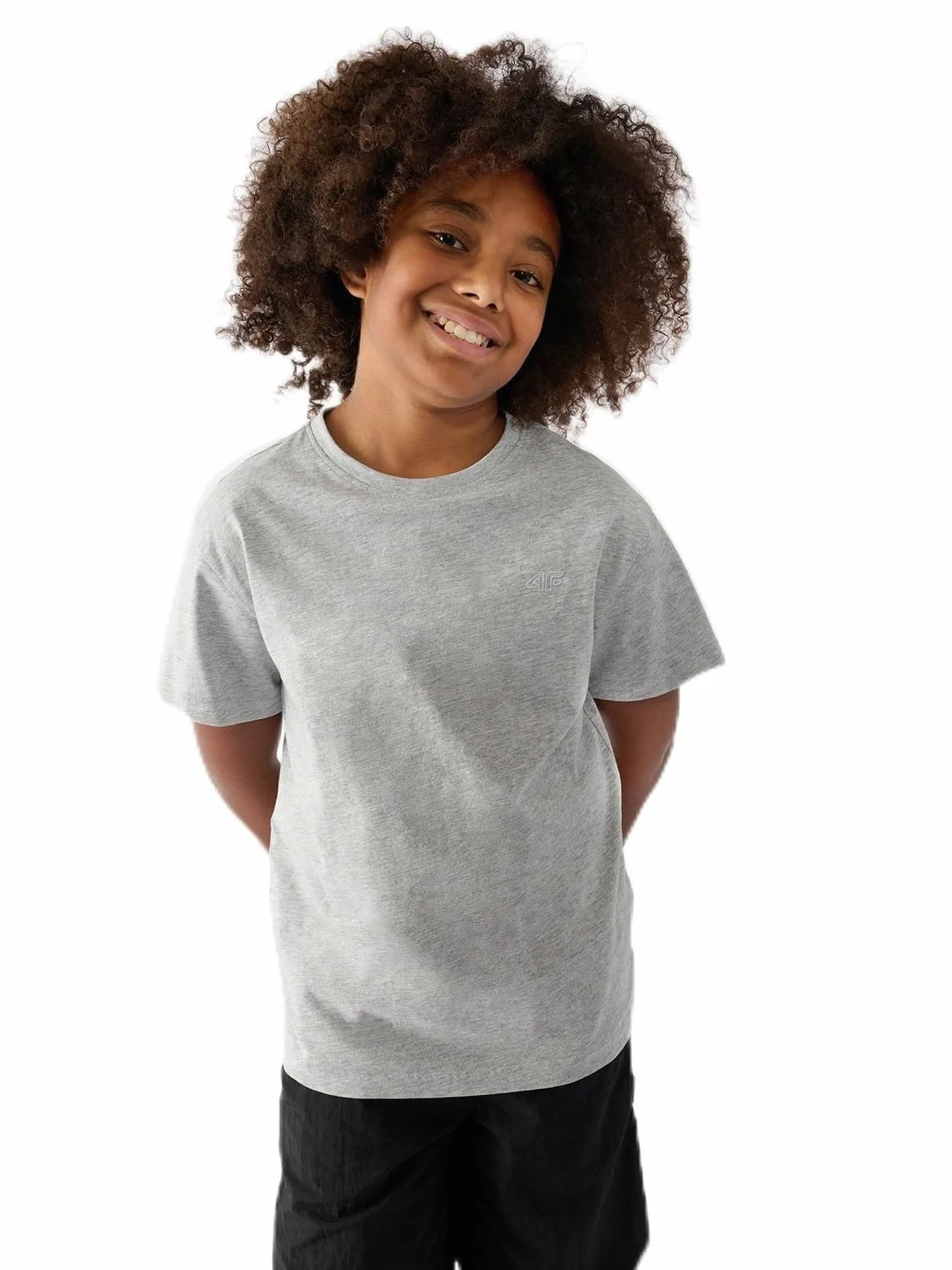 4F KOSZULKA DZIEWCZĘCA TSHIRT BAWEŁNIANA