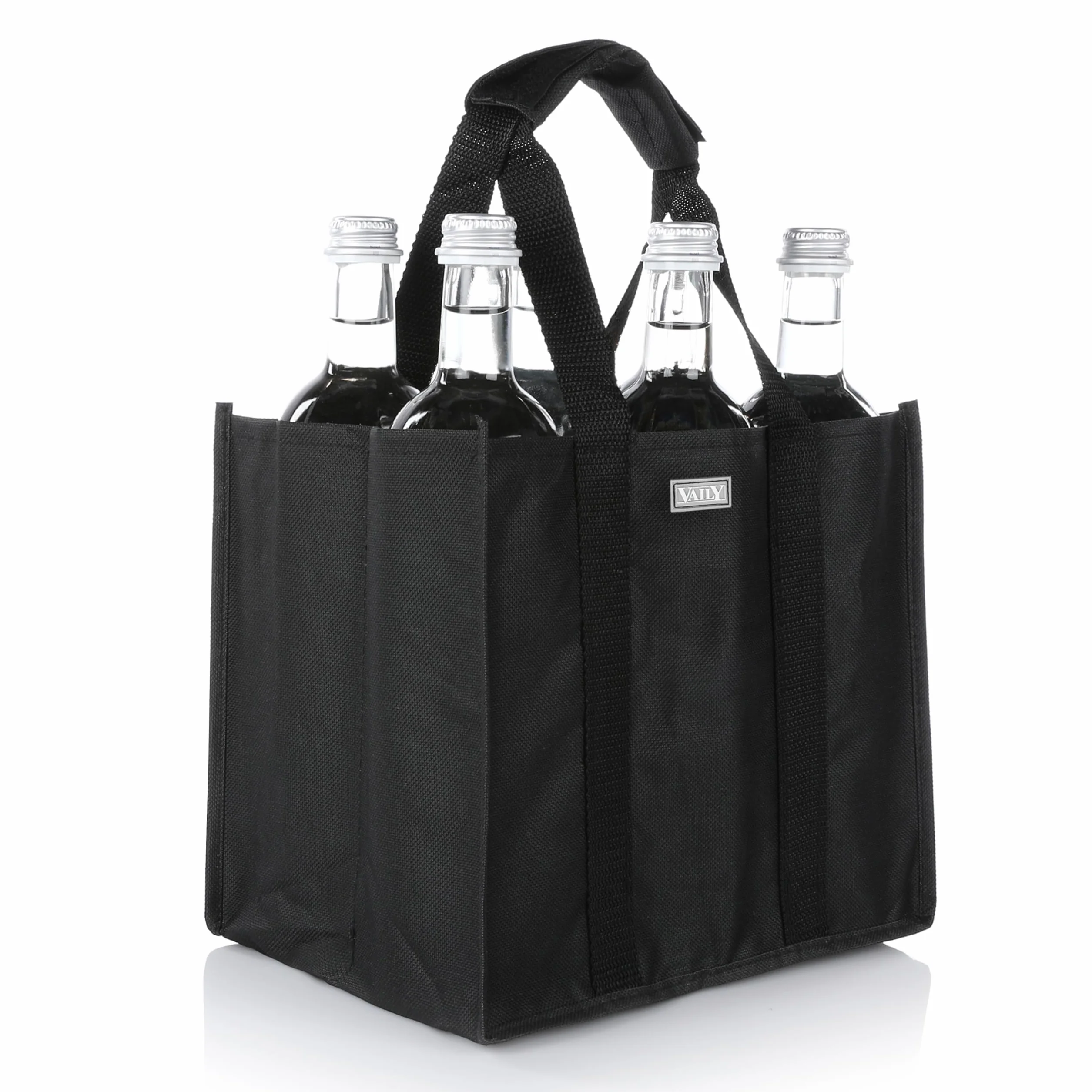 Vaily Torba na butelki 6 przegrodami 1,5 litra 27 x 18 x 23 cm