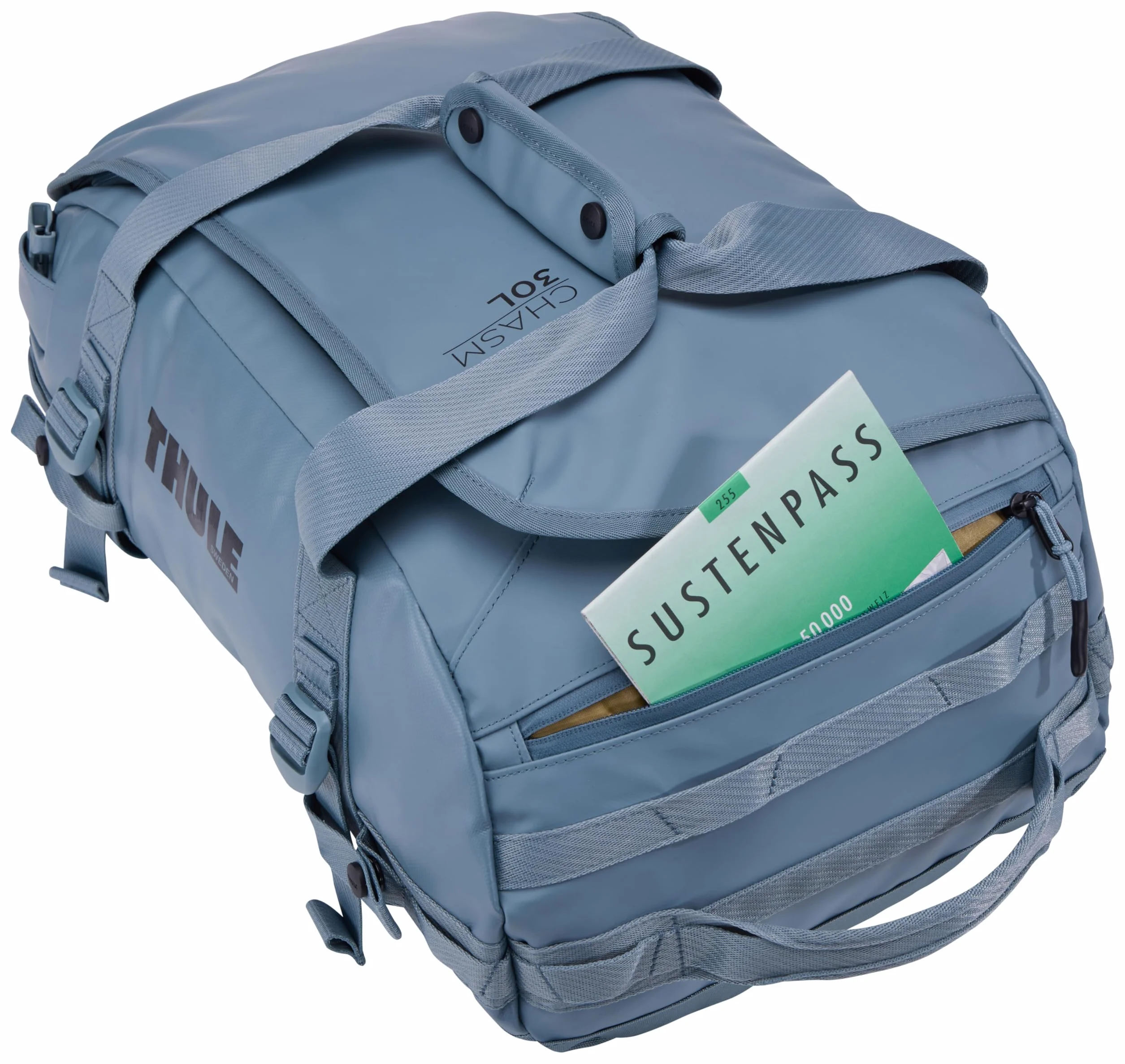 Thule Chasm torba podróżna 30 l, Pond Gray, 30, Thule Chasm torba podróżna 30 l w kolorze szarym oczka wodnego