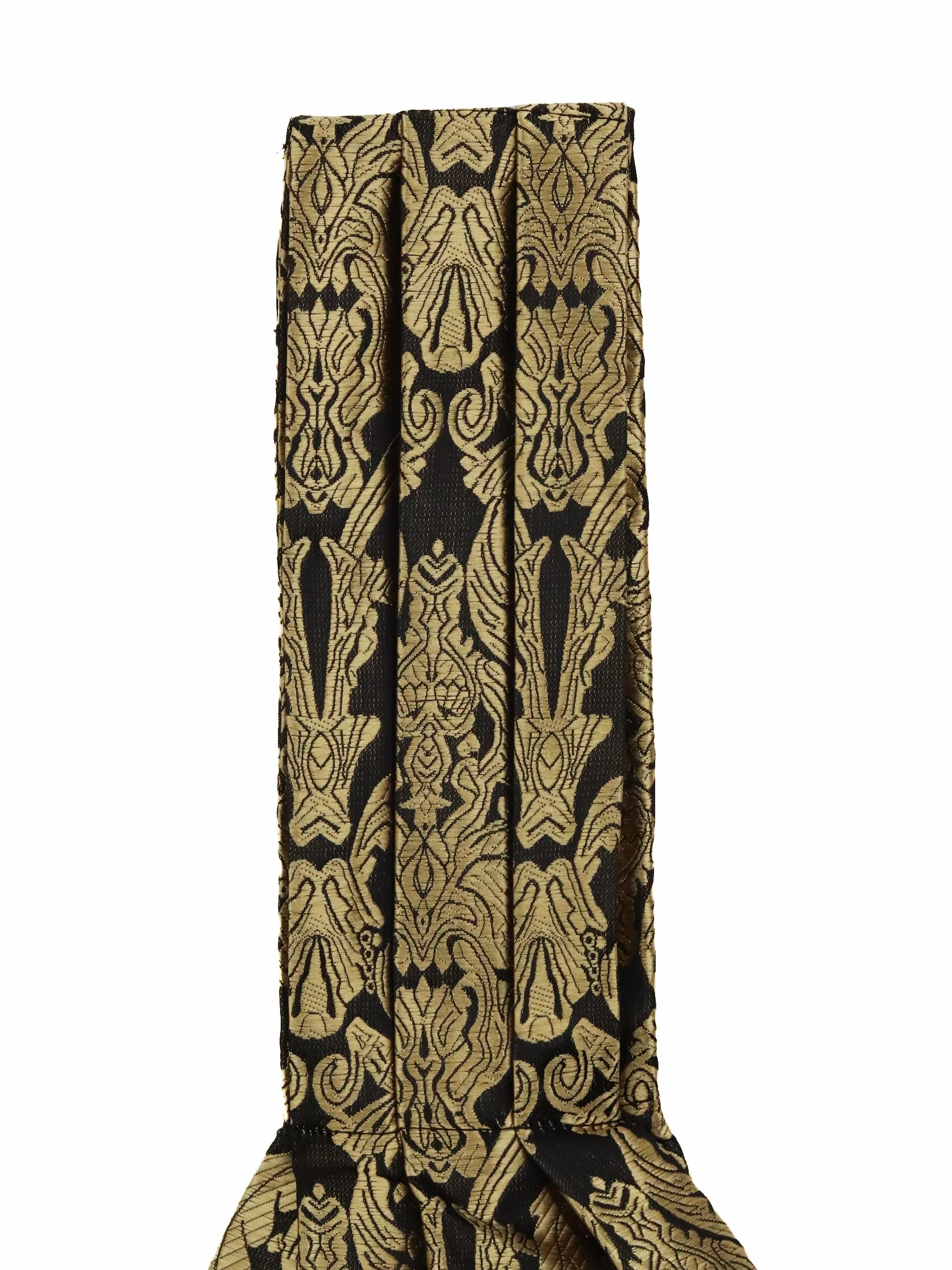 Męski szal krawatowy Ascot krawat szalik Cravat Ties prosty elegancki dla gentleman - Paisley