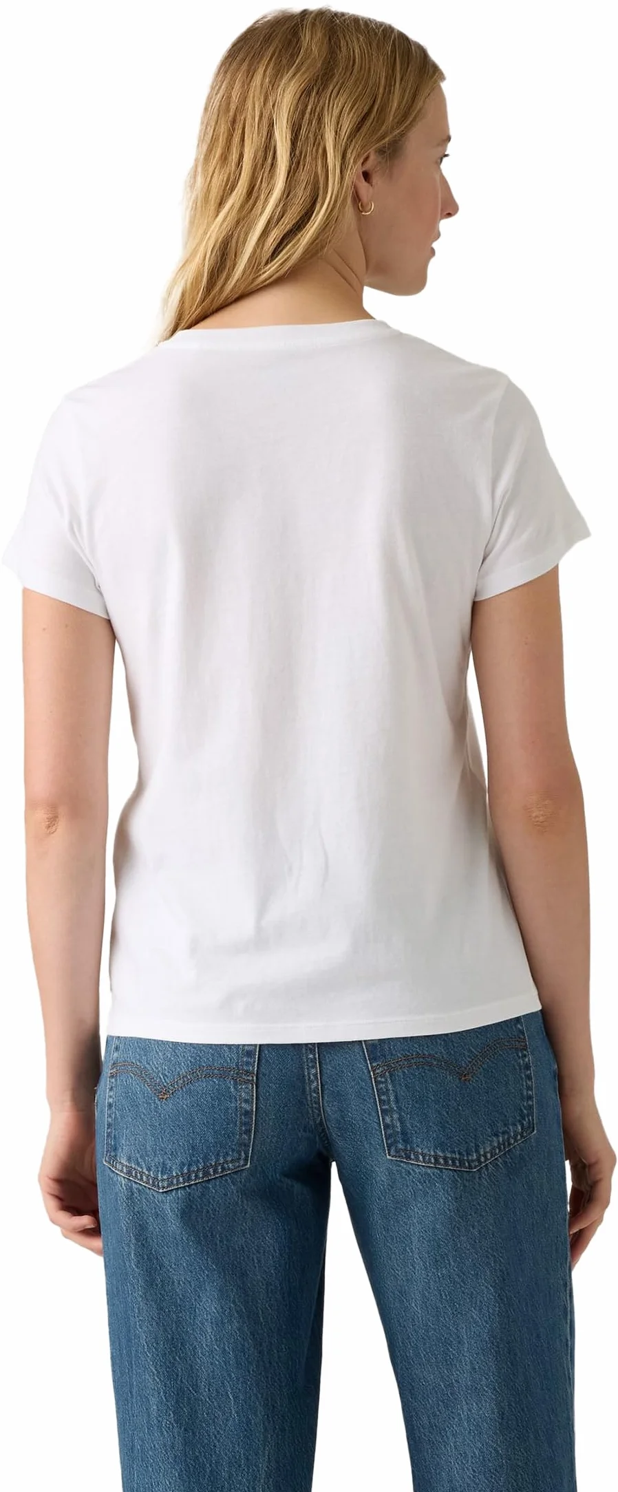 Levi's The Perfect Tee Vicki Floral Bw Embroid, Vicki Floral Bw Embr, XS