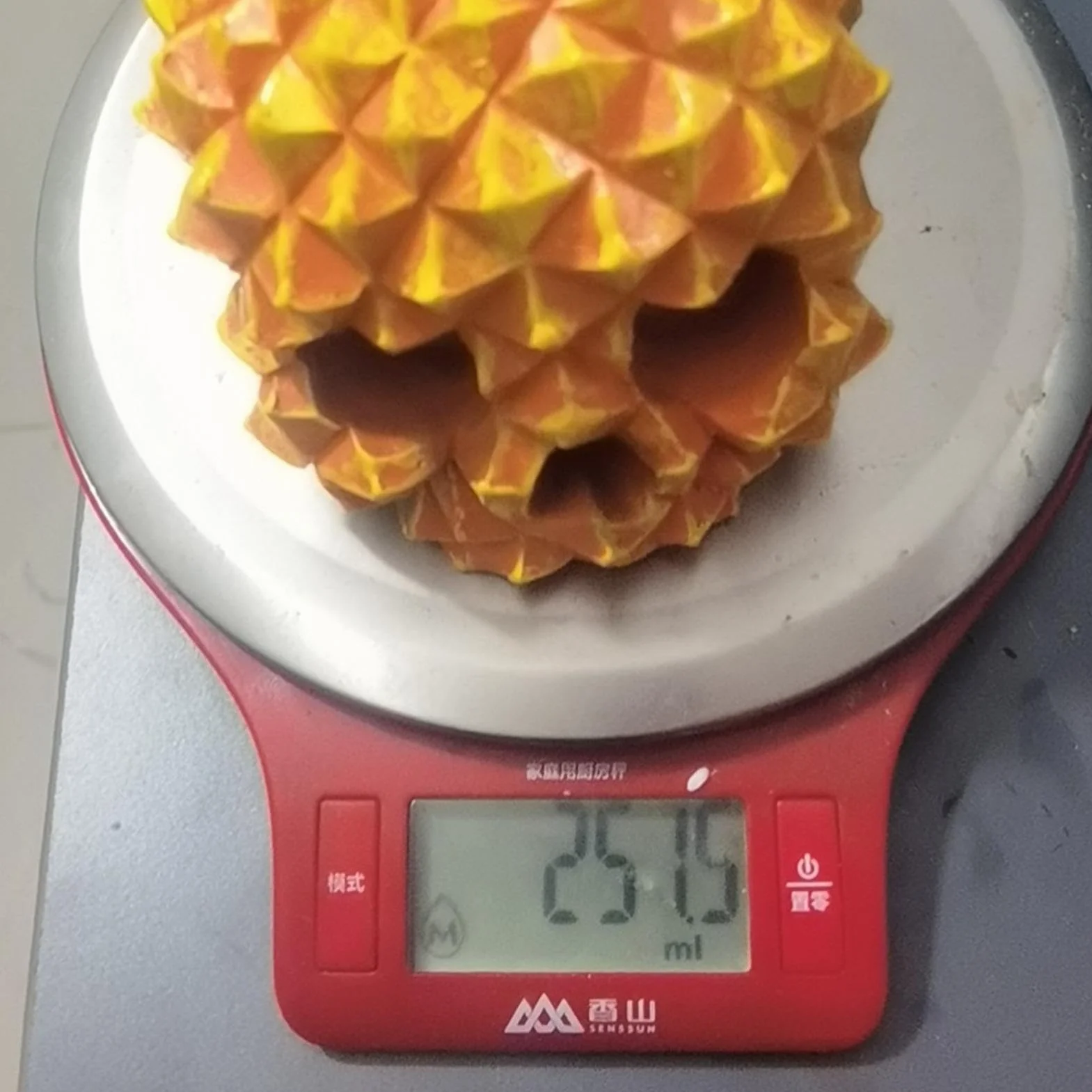 Rzeźba głowy czaszki ananasa, głowa czaszki ananas dekoracja rzeźba | zabawny ananas czaszka figurka z żywicy do salonu