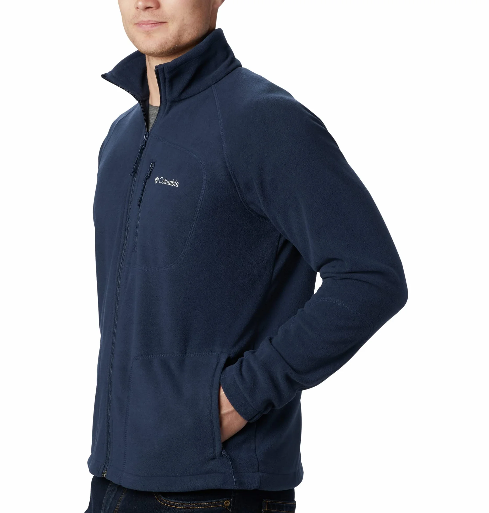 Columbia Fast Trek 2 Full Zip Fleece, Kurtka polarowa Mężczyźni, Collegiate Navy, XL