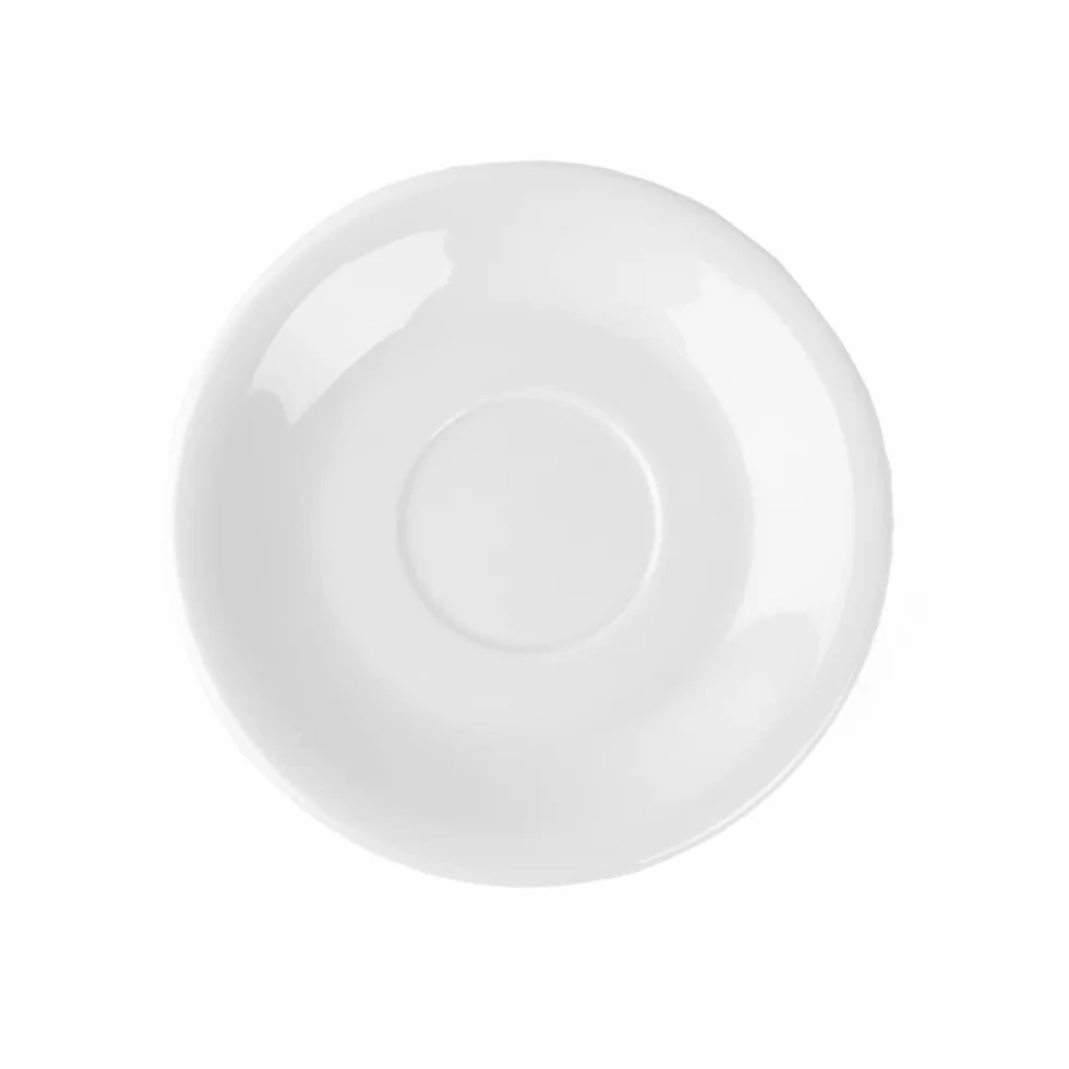 Holst Porzellan UTA 116 spodek 16 cm płaski biały 6 sztuk