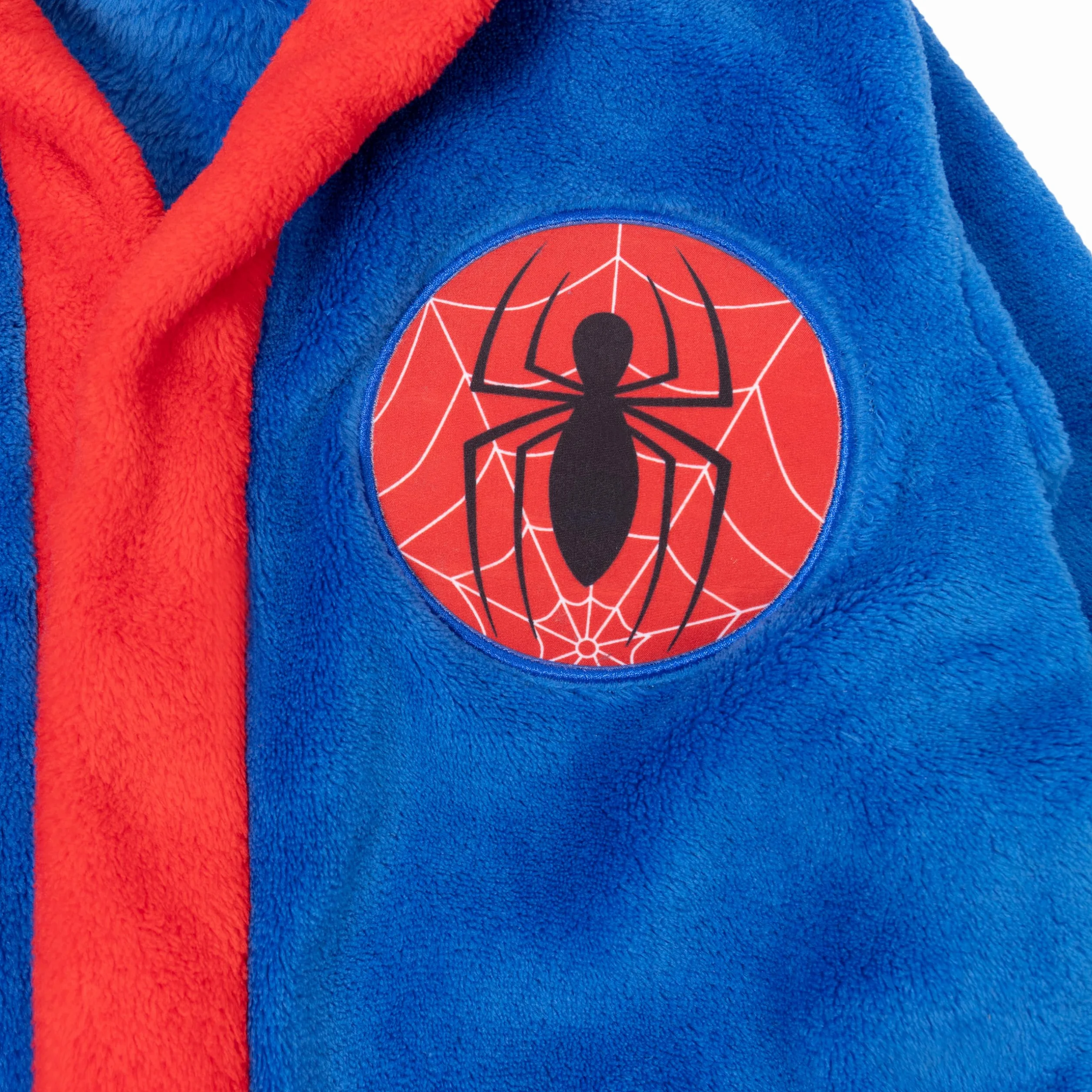 Spiderman Szlafrok dziecięcy z polaru, Spidermann, szlafrok z kapturem