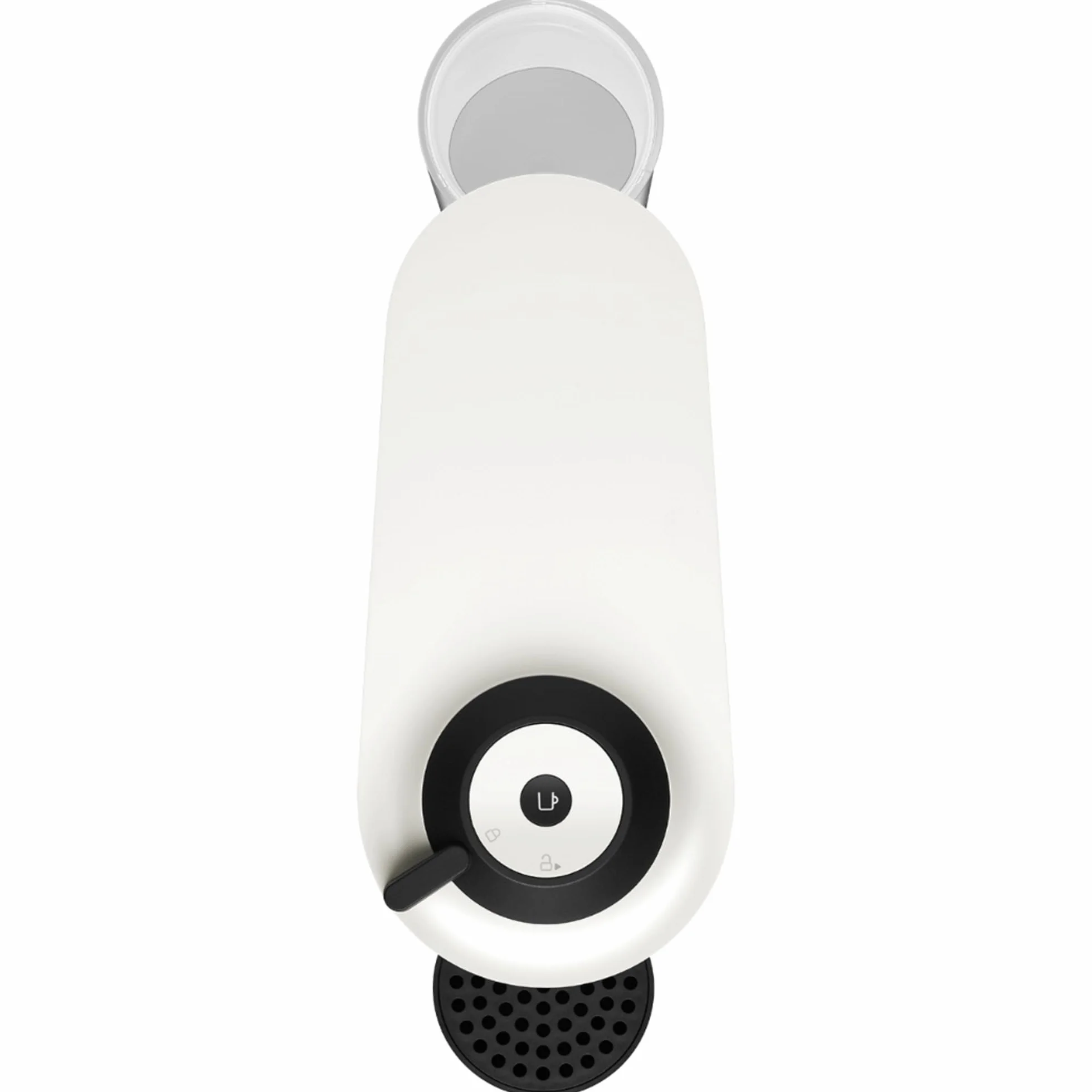 Krups Nespresso VERTUO Pop XN9201 ekspres do kawy na kapsułki, ekspres do kawy Krups, 4 filiżanki, technologia Centrifusion, 35% plastik pochodzący z recyklingu, Coconut White, biały