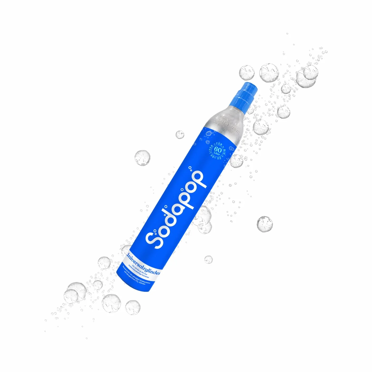 Sodapop Uniwersalny cylinder CO₂ 425 g do saturatorów wody Sodastream Arke