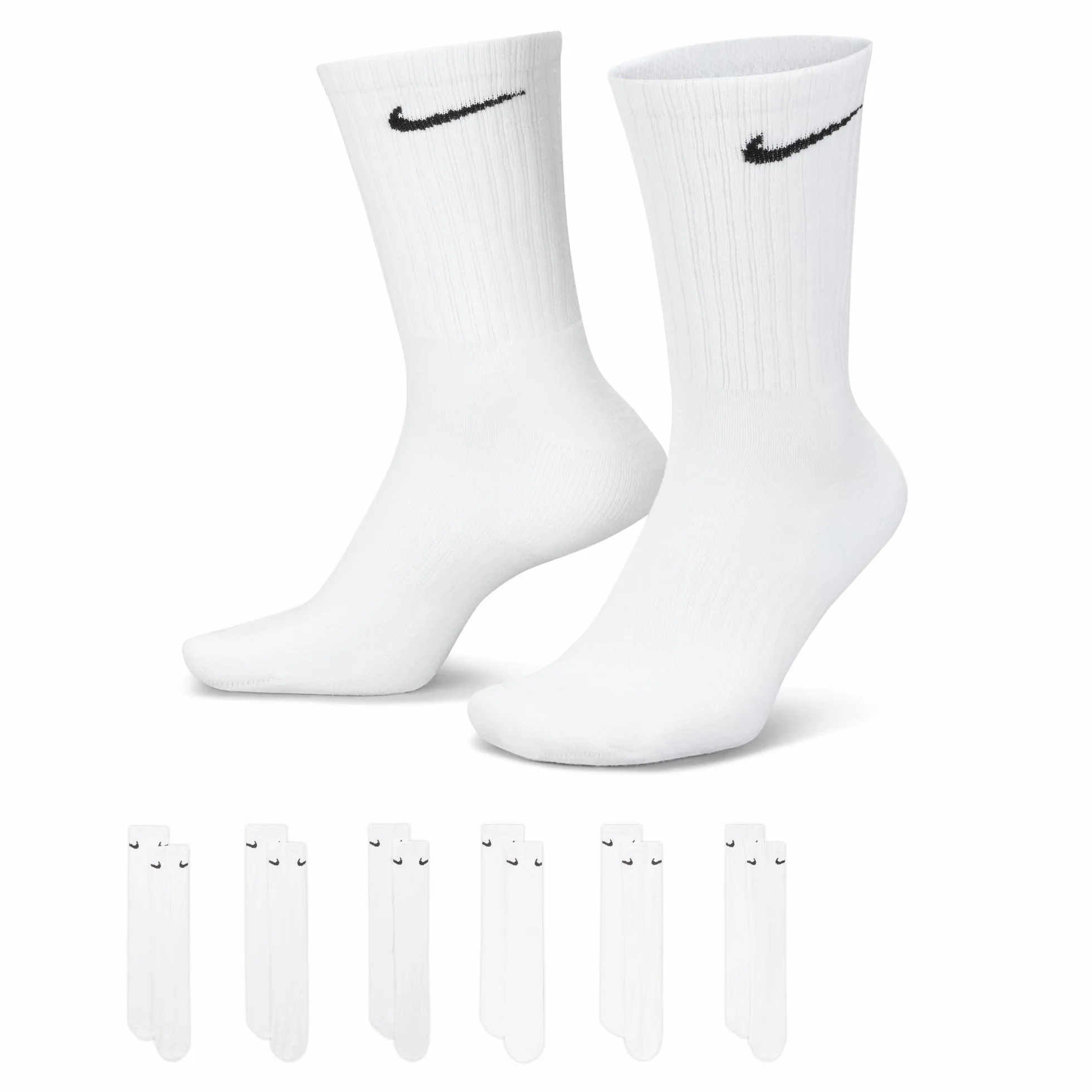 NIKE Skarpety Mężczyźni U Nk Everyday Cush Crew 6pr-bd