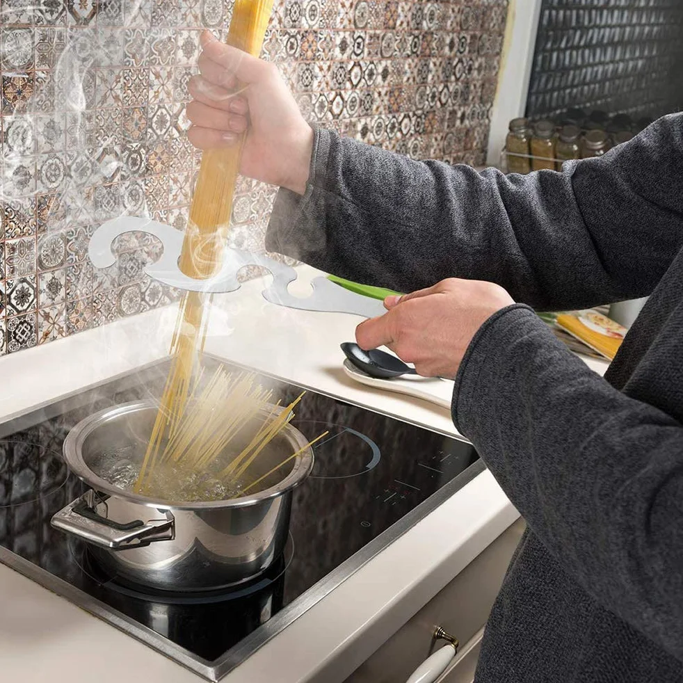 4-otworowe narzędzie do pomiaru spaghetti, porcjoner spaghetti do makaronu, kontrola porcji, pojemnik do kuchni
