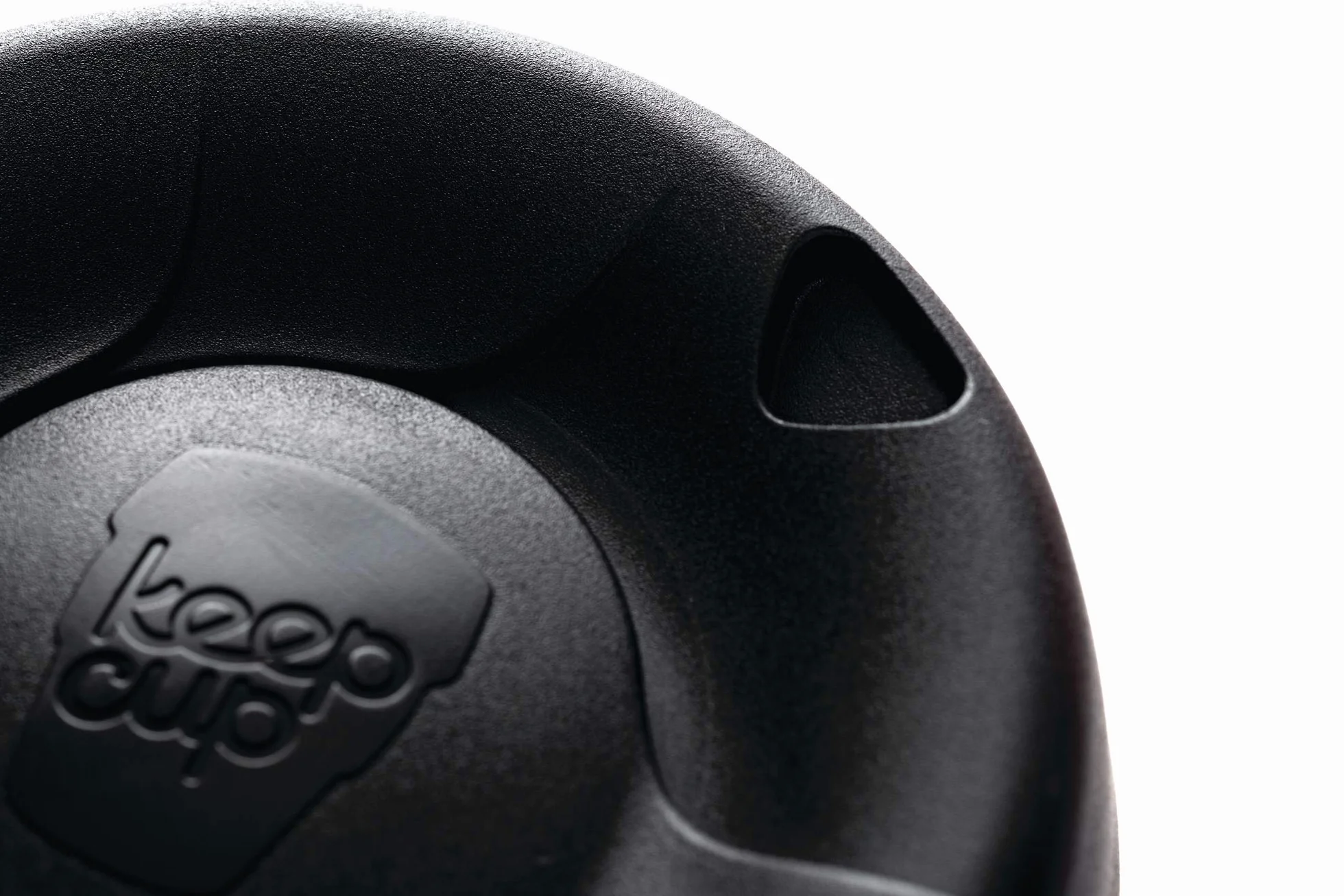 KeepCup Brew kubek do kawy wielokrotnego użytku szkło hartowane Sipper M 340 ml czarny