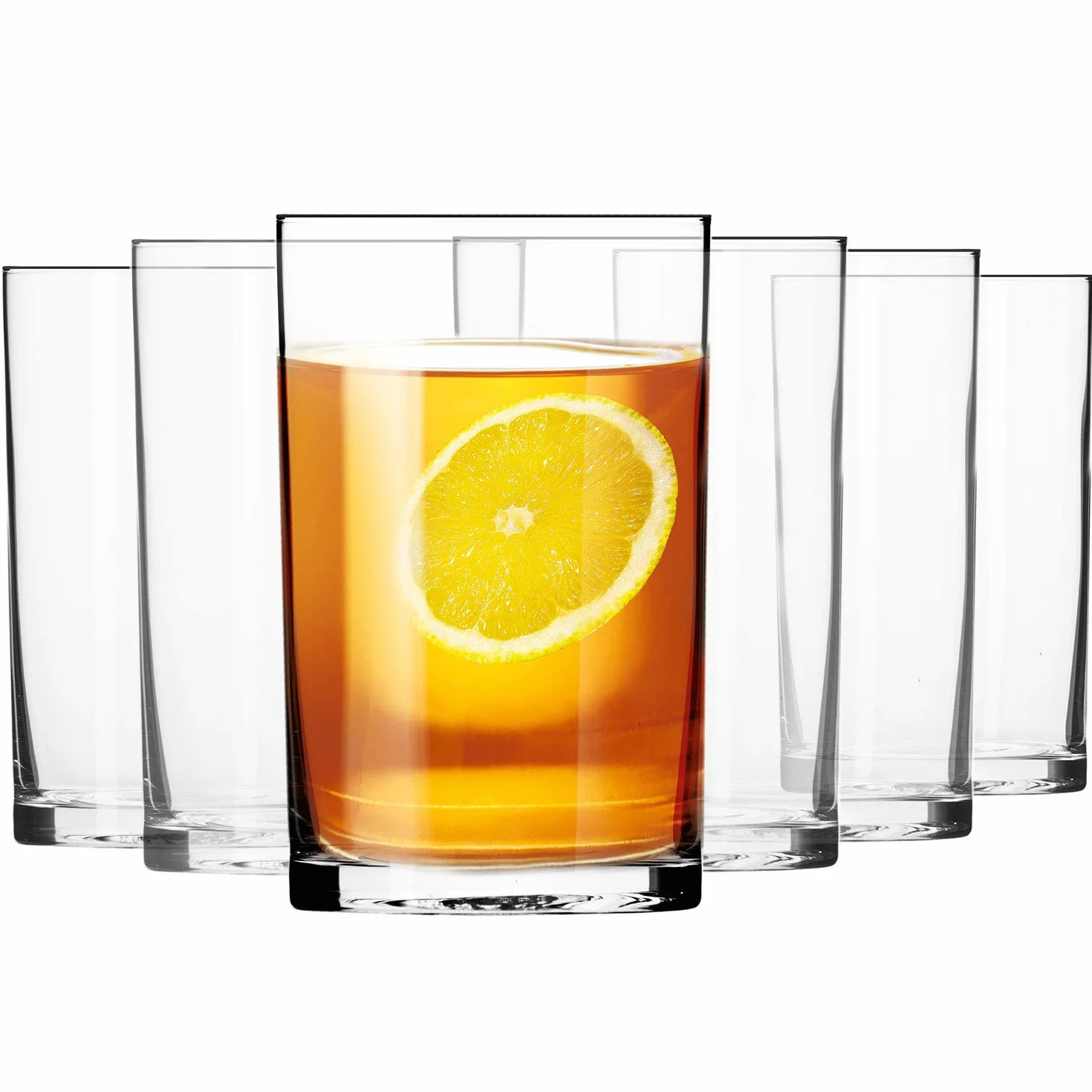 KROSNO Szklanki do Wody 250 Ml Zestaw 6 Sztuk Kolekcja Basic