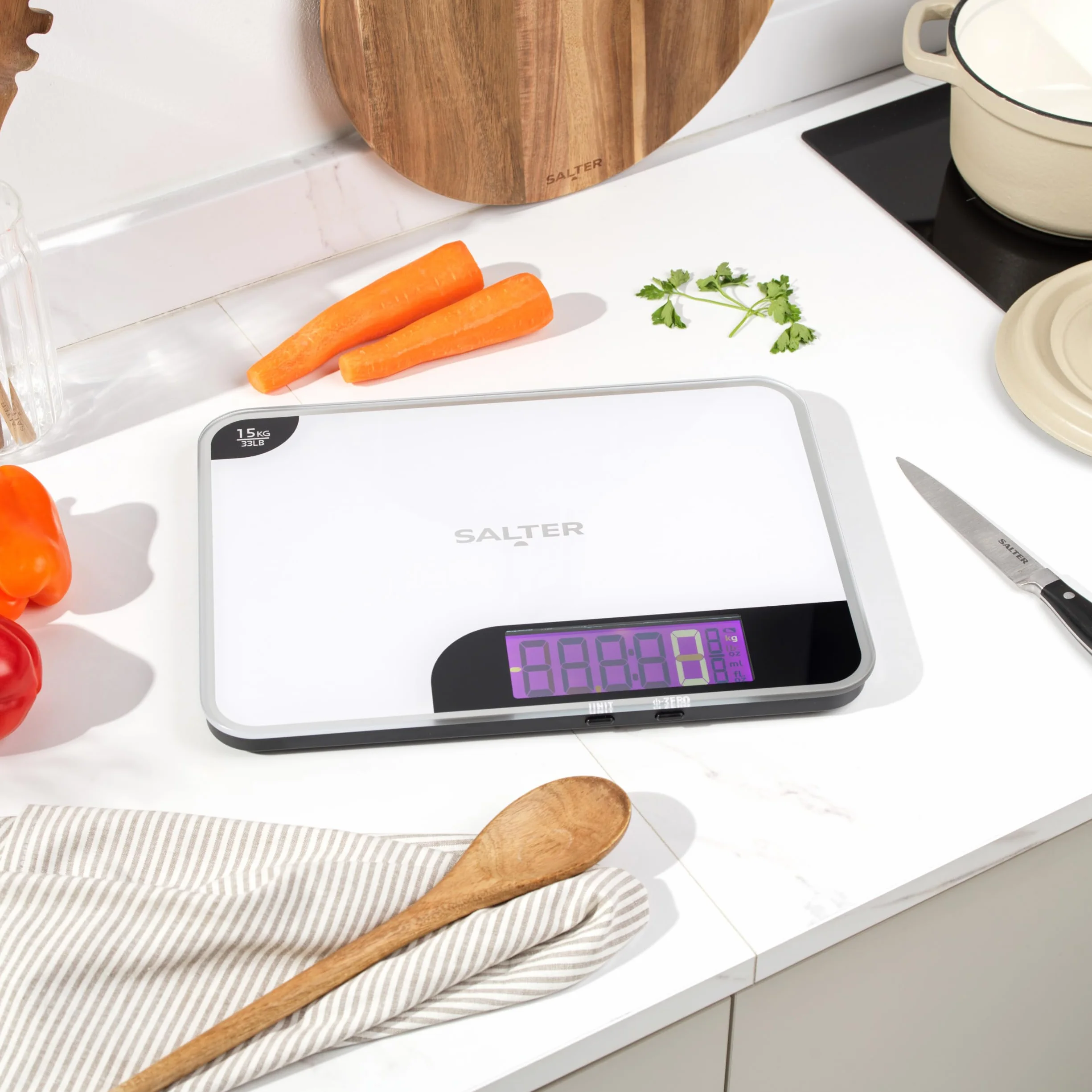 Salter 1079 WHDR Elektroniczna waga kuchenna 15 kg