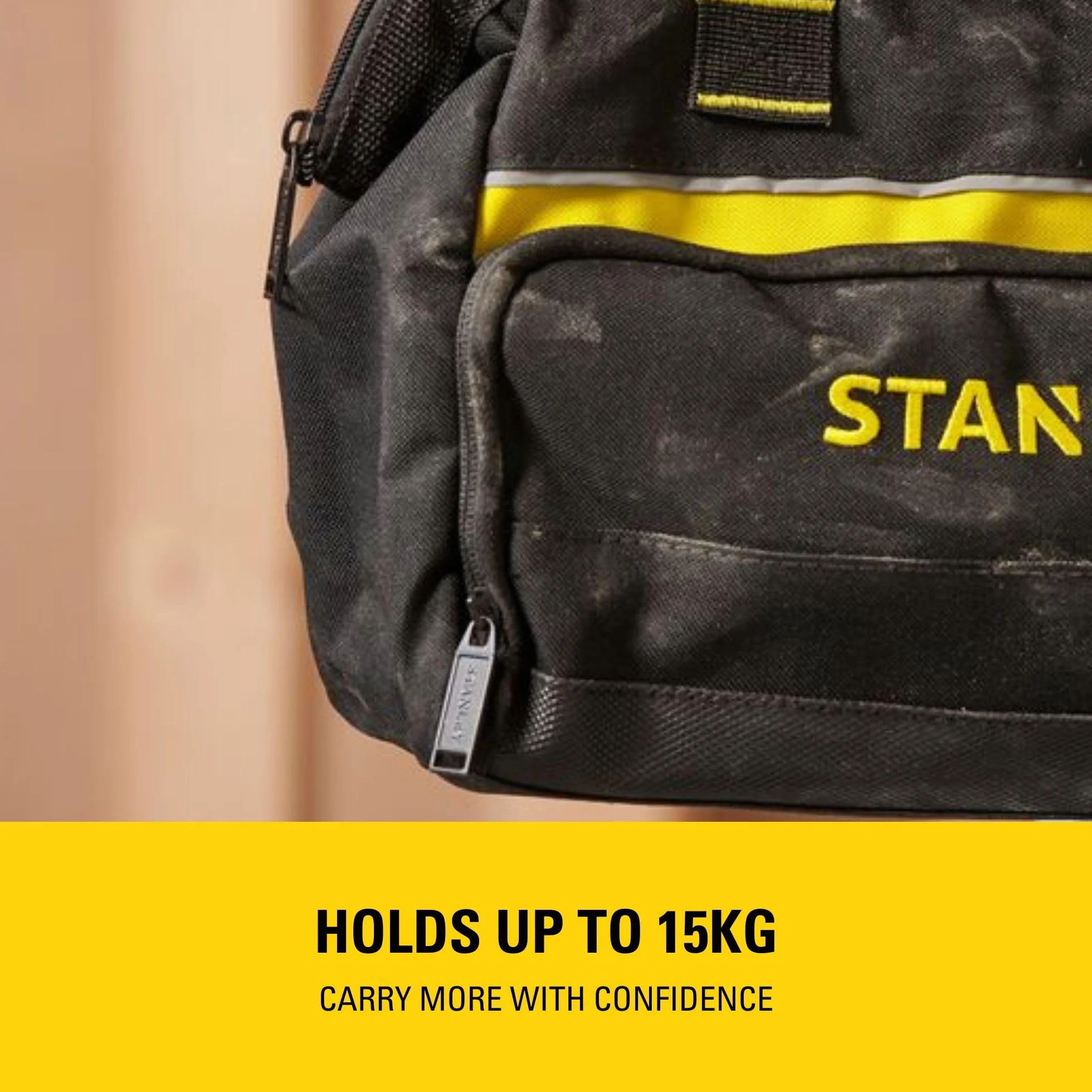 Stanley 1-93-330 Torba Narzędziowa Czarny Żółty 11.8 x 9.8 x 5.1 cm