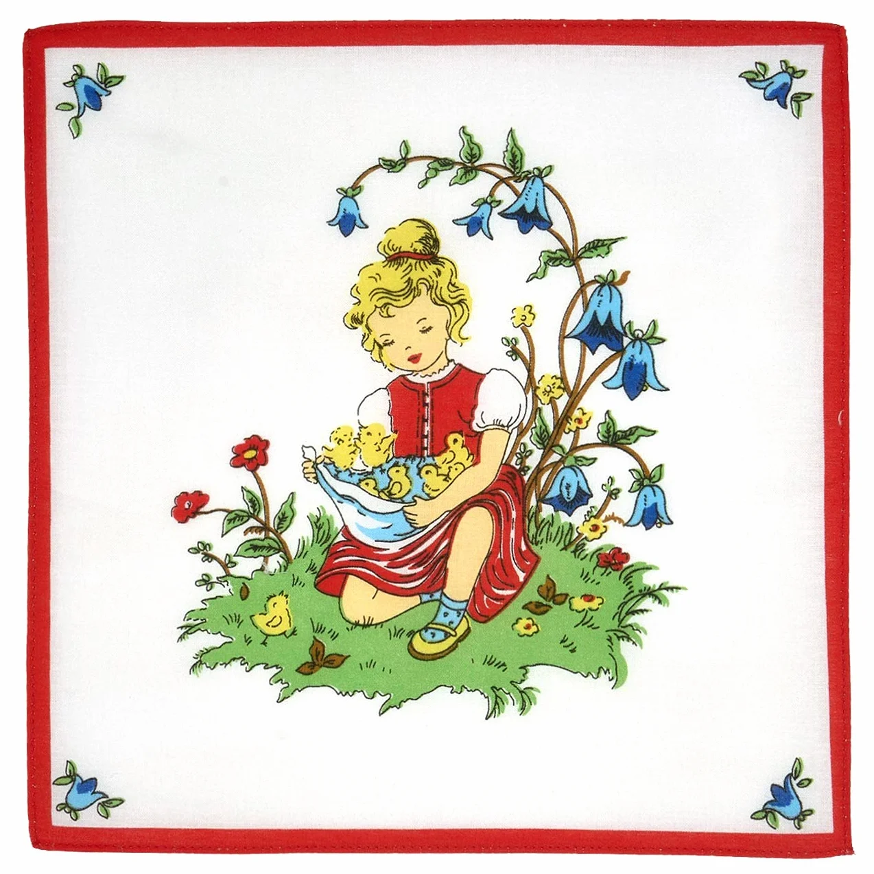Chusteczki dziecięce 100% bawełny 27 cm x 27 cm Różne wzory