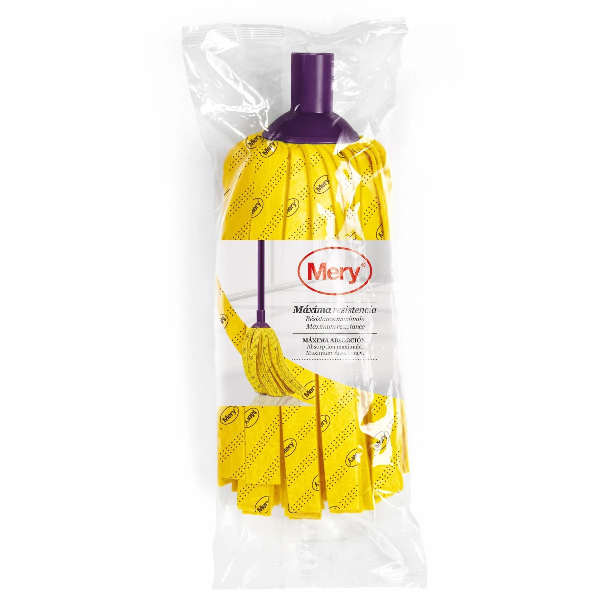 Mery 450.01 mop paski wiskoza żółty 24 x 11
