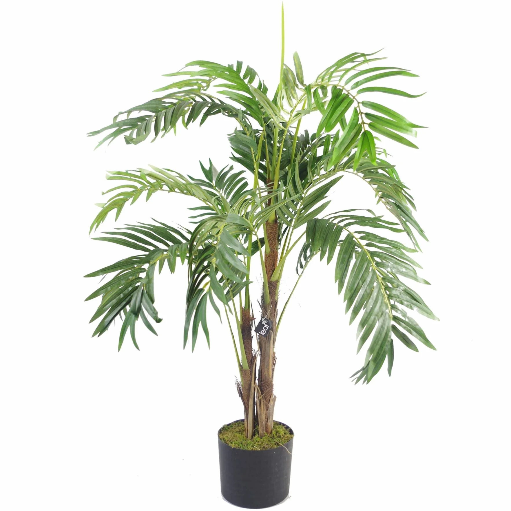 Leaf Duża sztuczna palma, mieszane materiały, zielona, 120 cm