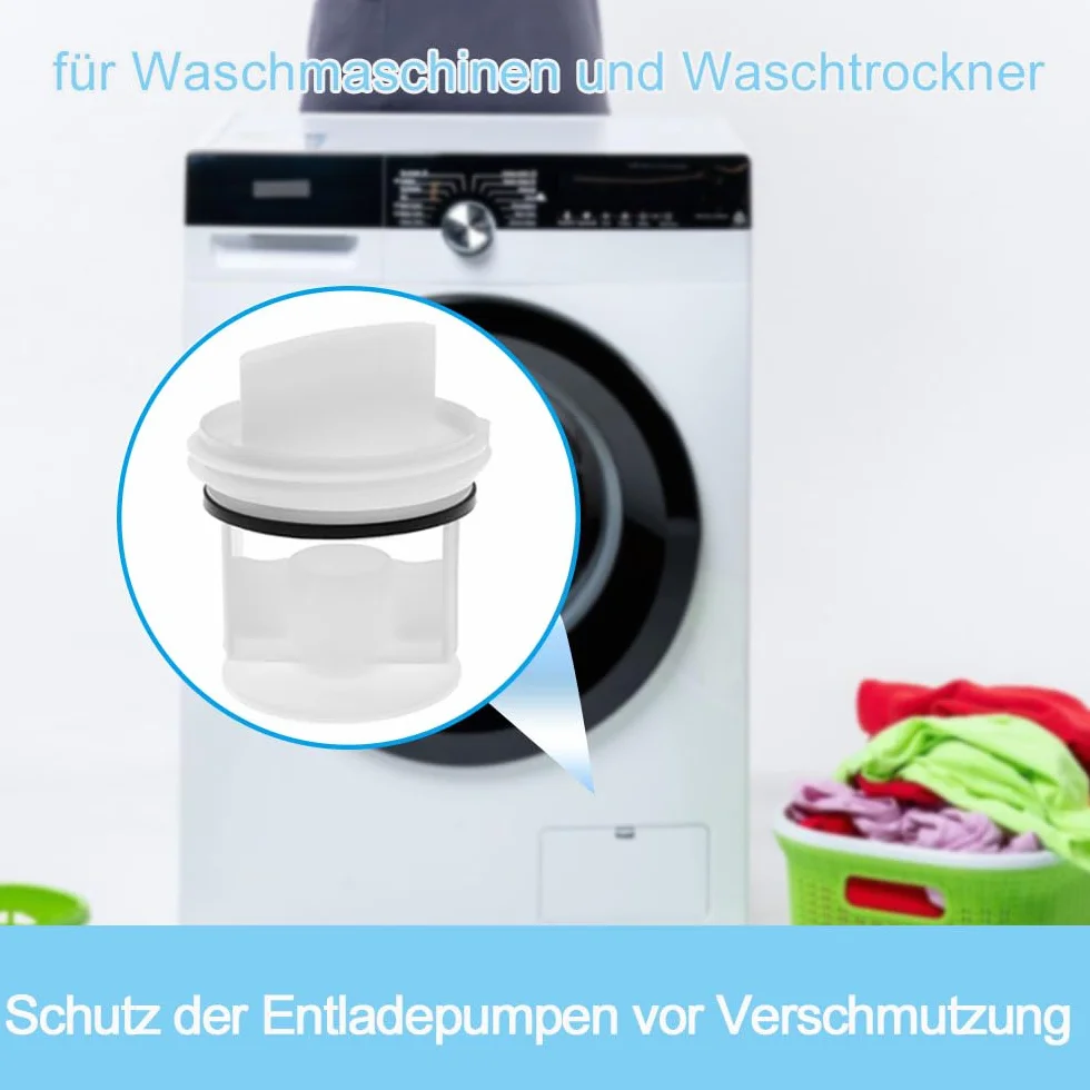 Sitko na kłaczki do pralki, do Bosch Siemens Constructa, sitko filtrujące na kłaczki do pralki, kompatybilne modele pralek i pralko-suszarek 00647920/00605010