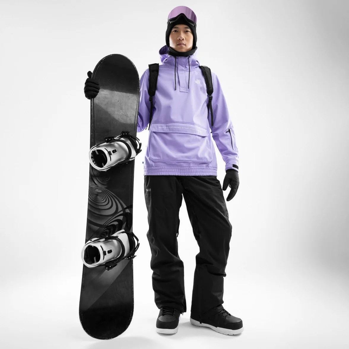 SIROKO - Kurtka Snowboardowa z Kieszenią Kangurką Siroko W3 Halti