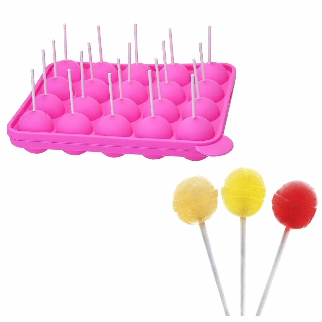 Silikonowa forma do ciasta Pop Tort Stick Mould 20 wnęk BPA free