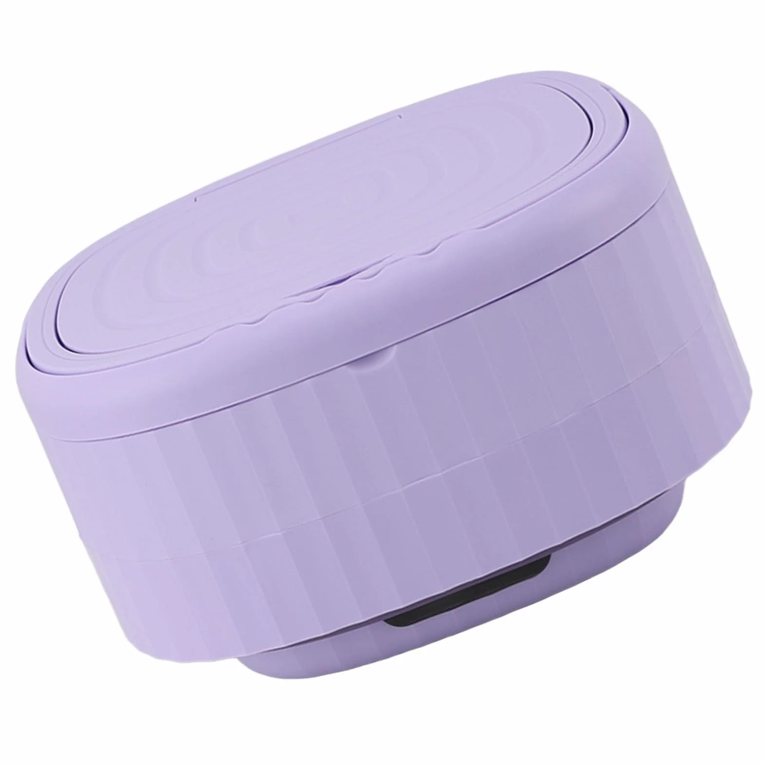 Mini pralka, składana przenośna pralka, niski poziom hałasu do mieszkania (PURPLE)